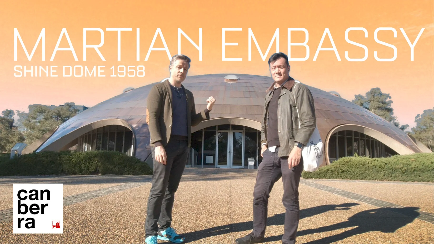 Martian Embassy - Shine Dome at Australian Academy of Science in Canberra - Roy Grounds 1958 (Copy)