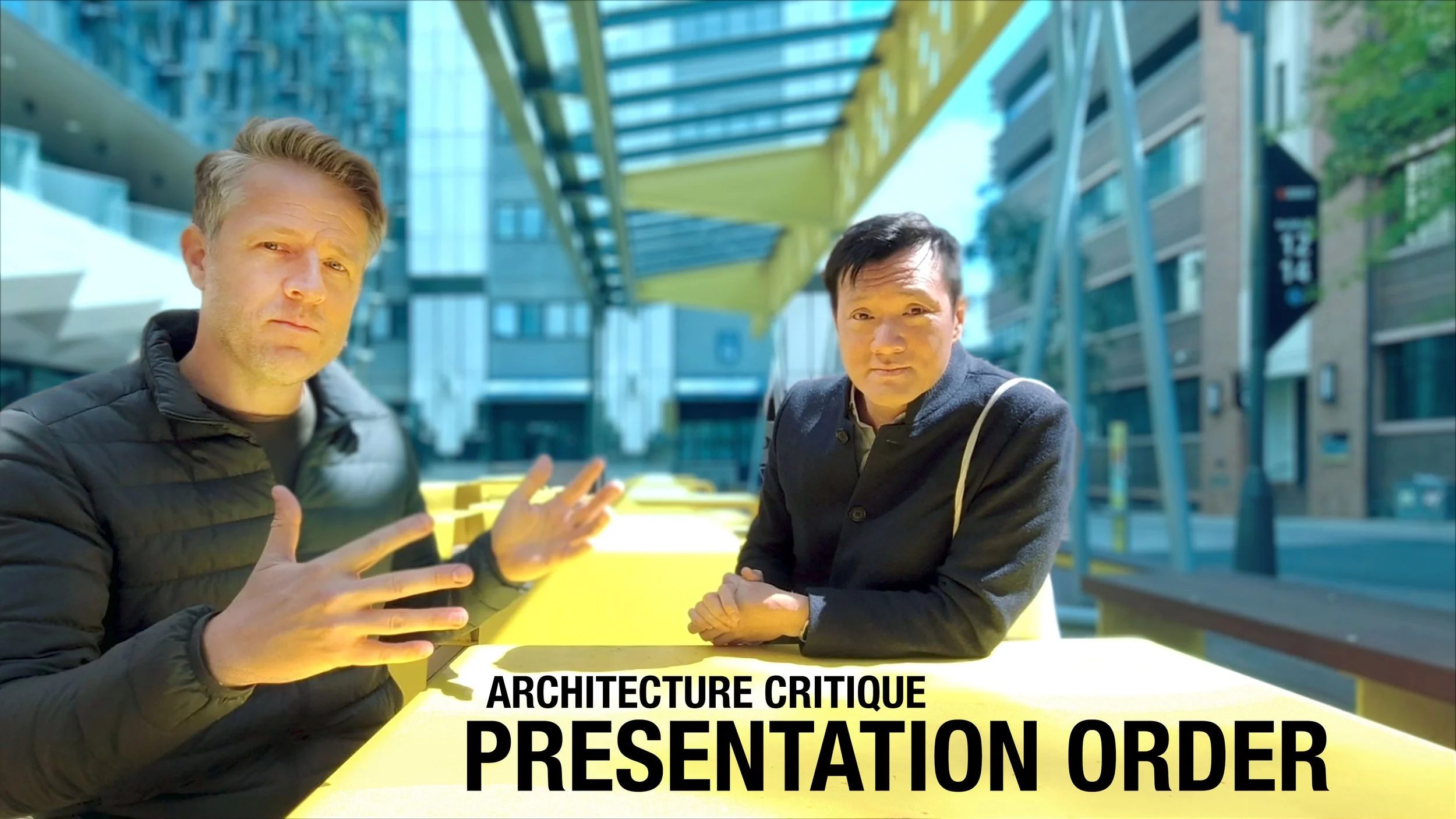 Architecture Critique - Presentation Order | Why Is It Important? (Copy)