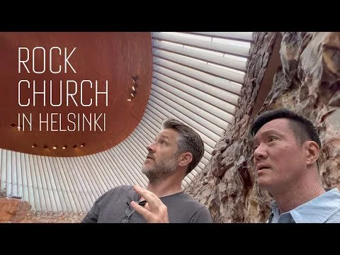 Rock Church - Temppeliaukio Church in Helsinki by Timo + Tuomo Suomalainen (Copy)