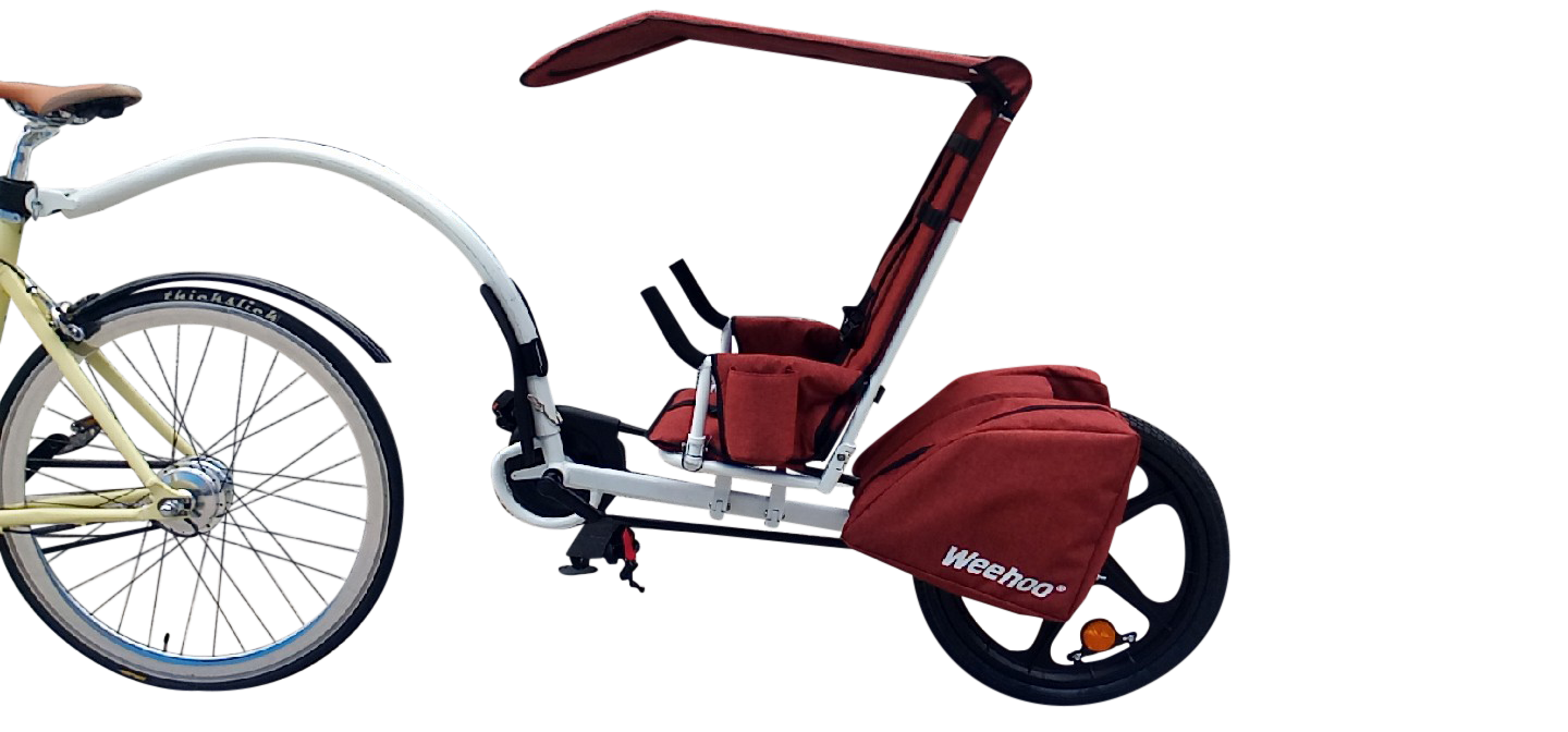 Remorque et remorque de vélo exclusive Masterpiece THRILL de Weehoo —  France Weehoo Remorque vélo Weehoo
