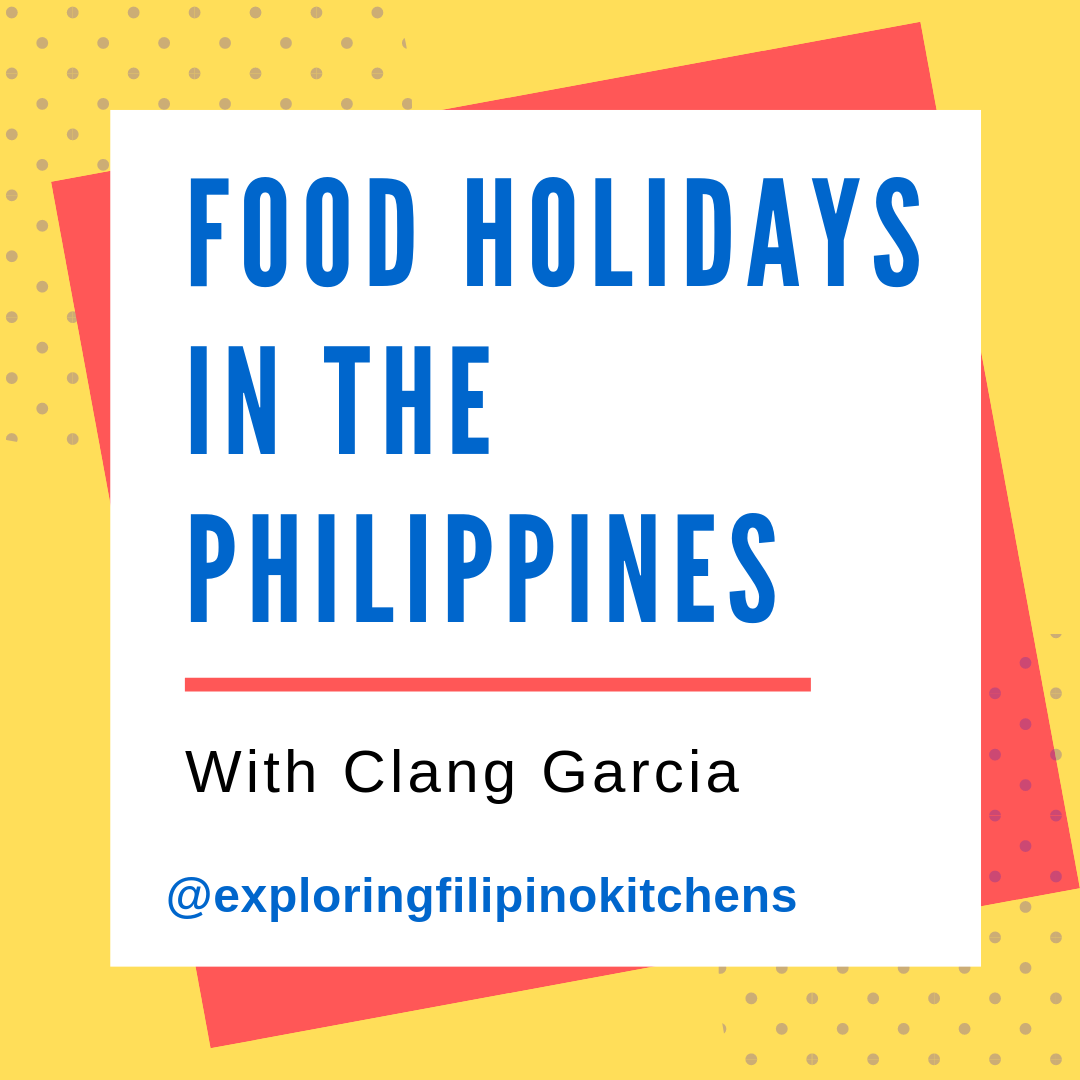 EP 14: Food Holidays In The Philippines With Clang Garcia episode artwork
