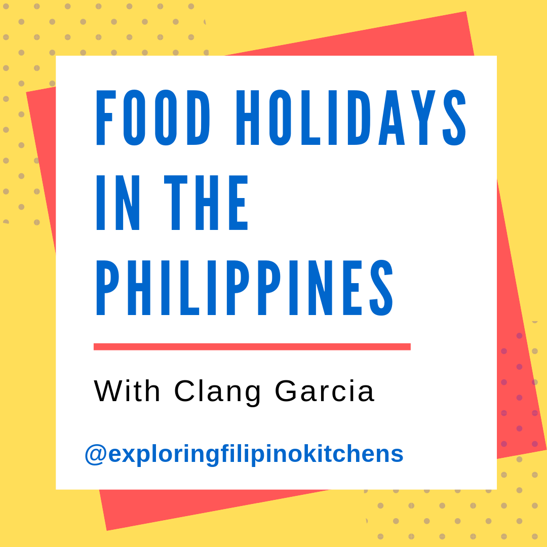 EP 14: Food Holidays In The Philippines With Clang Garcia