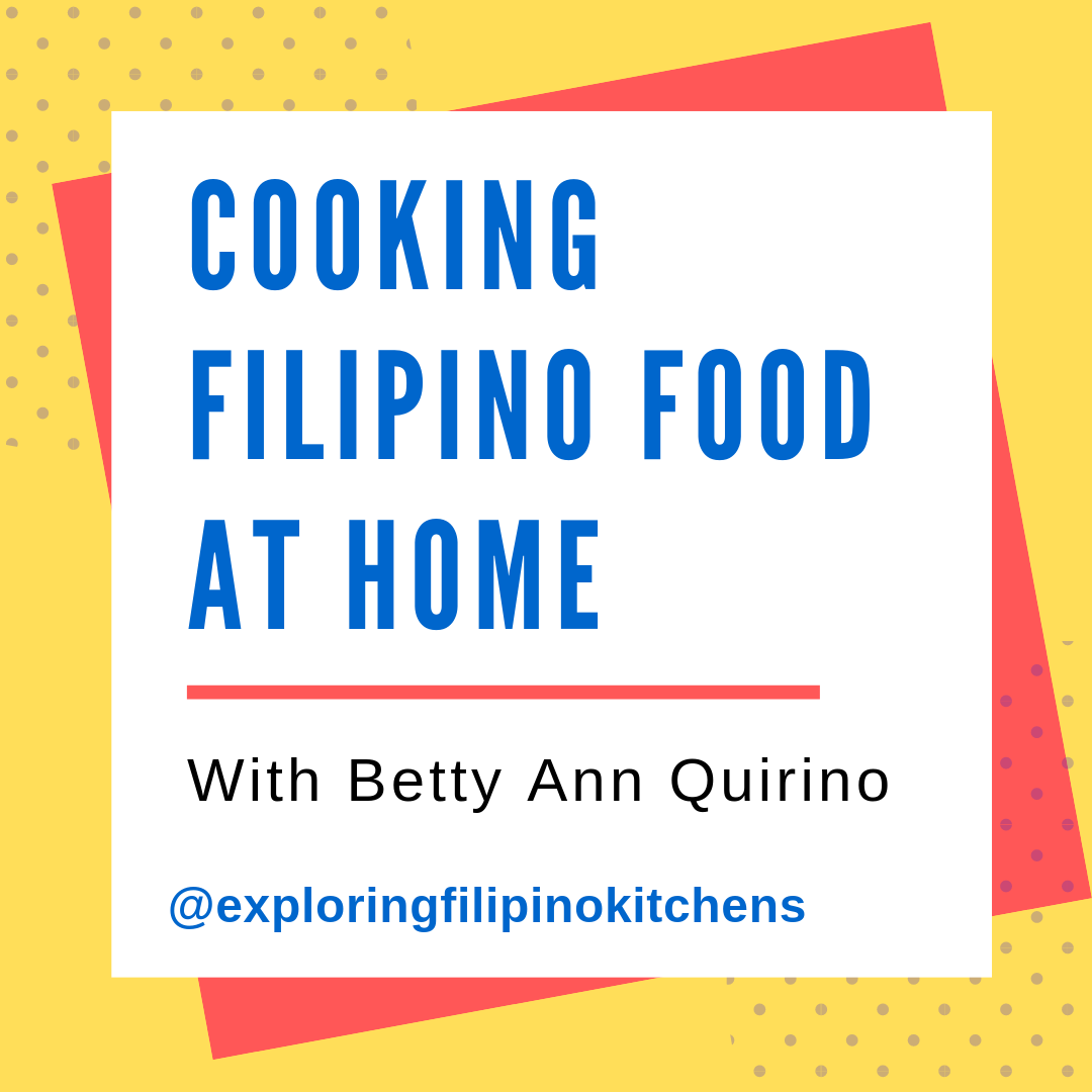 EP 06: Cooking Filipino Food At Home With Betty Ann Quirino episode artwork
