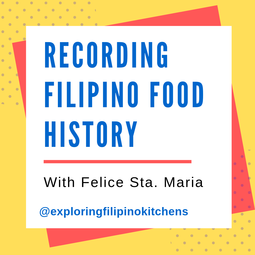 EP 04: Recording Filipino Food History with Felice Sta. Maria episode artwork