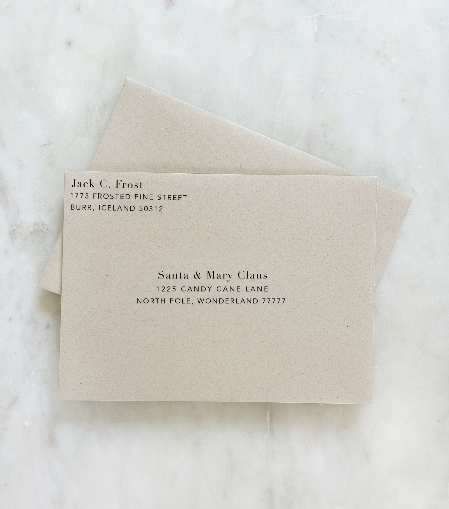 Add on: Envelope Addressing