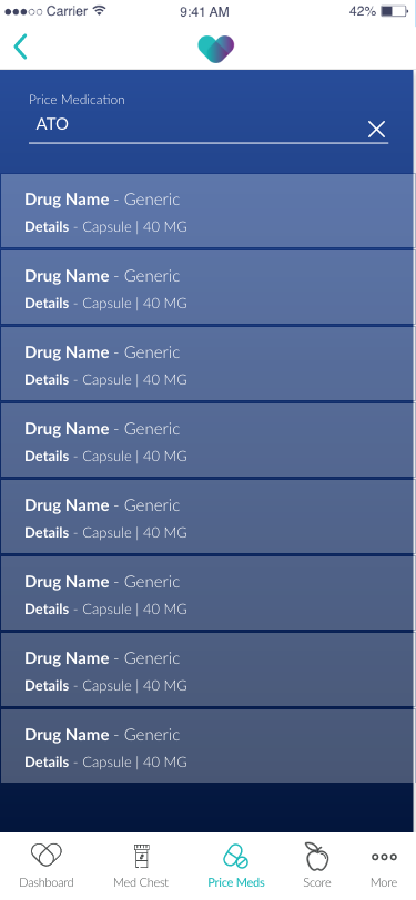 Price Medication - Search Results