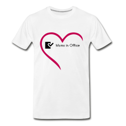 Moms in Office Organic T-Shirt White