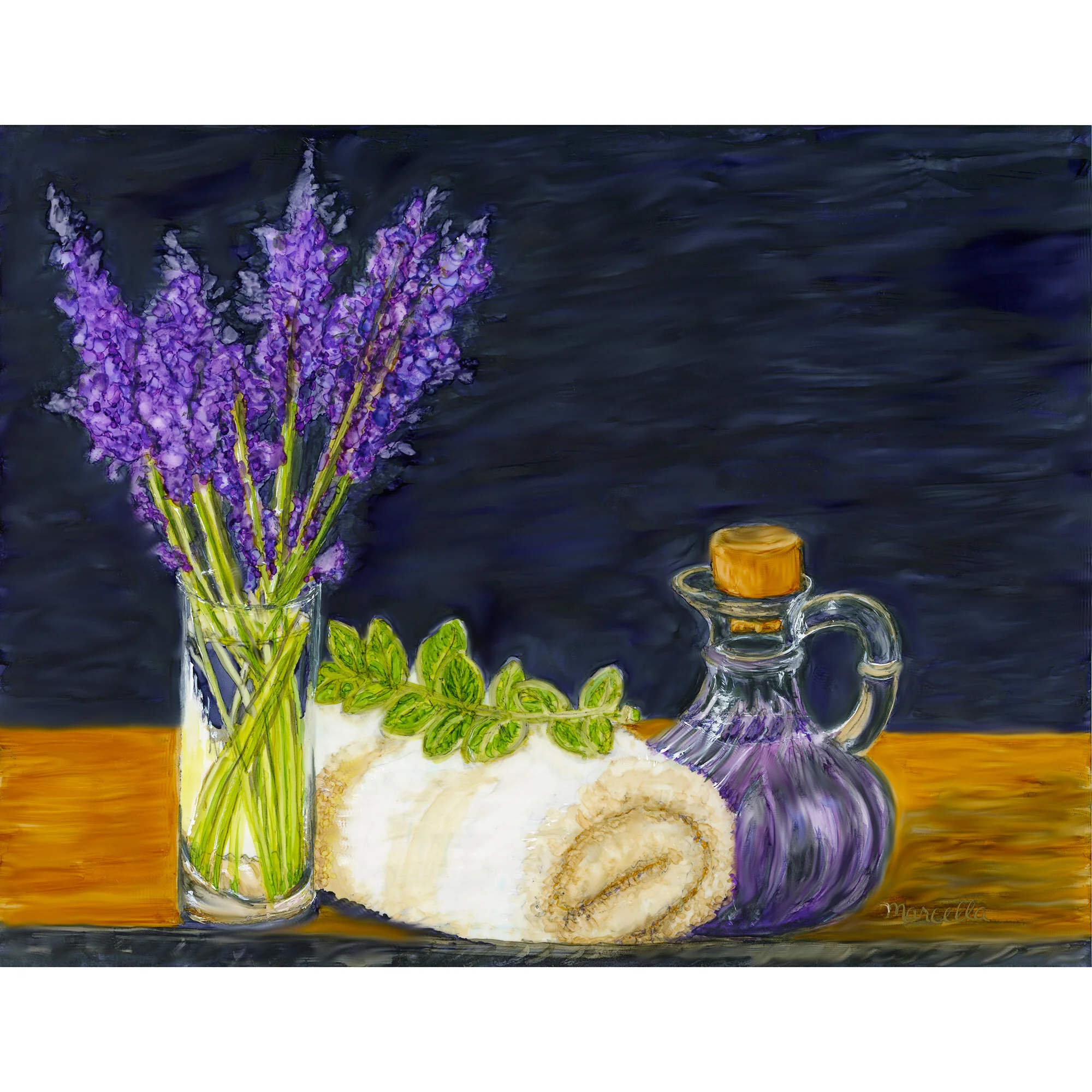 "Luminous Life" Print of Painting by Marcella Chapman