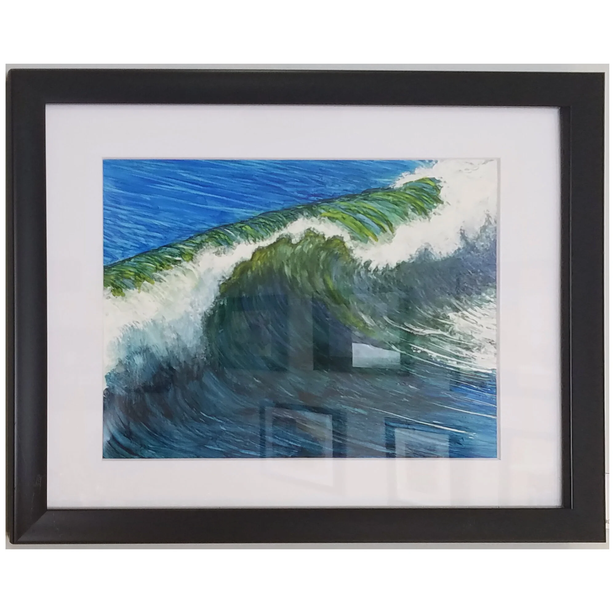 "Ocean Dance" Painting by Marcella Chapman