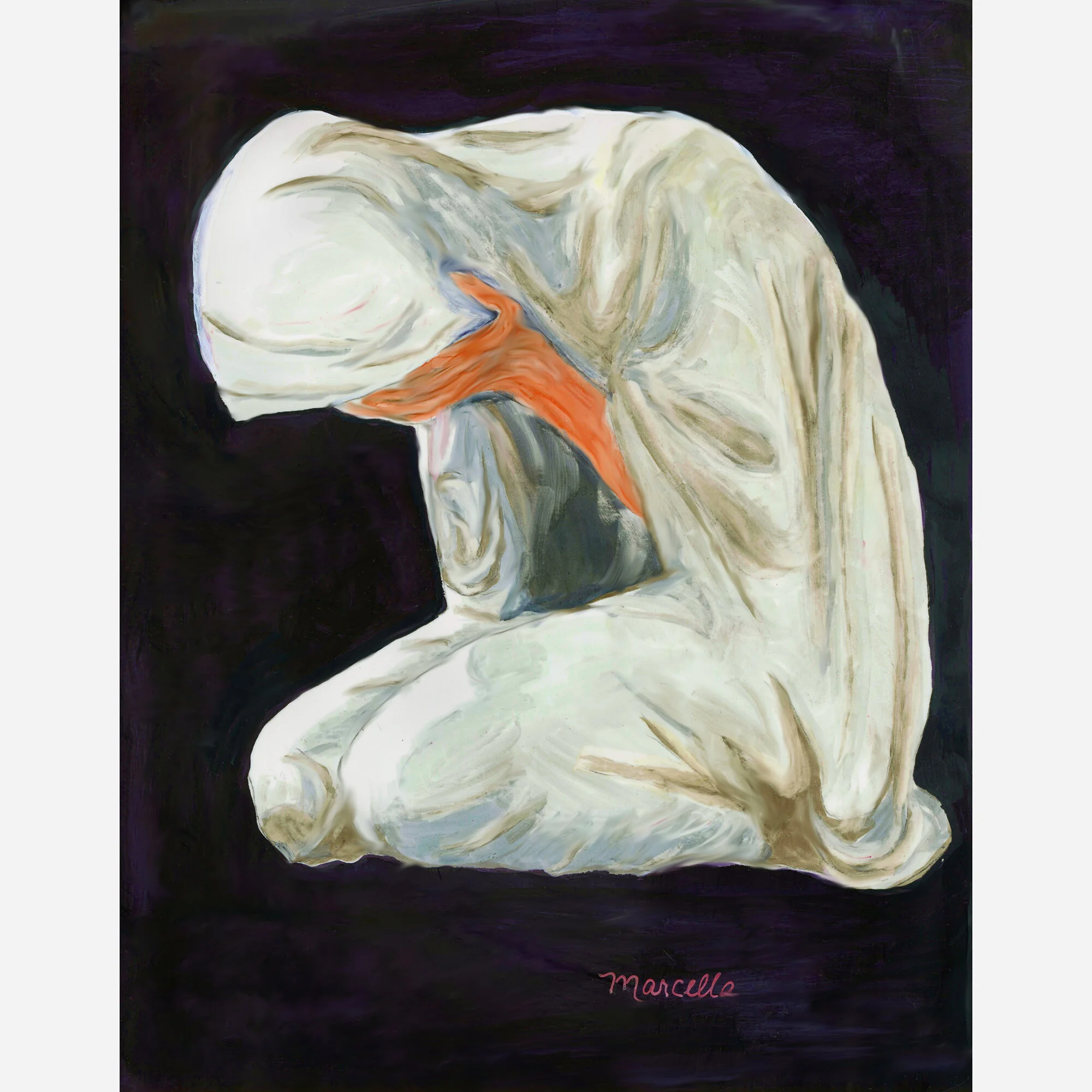 "Desolation" Print of Painting by Marcella Chapman