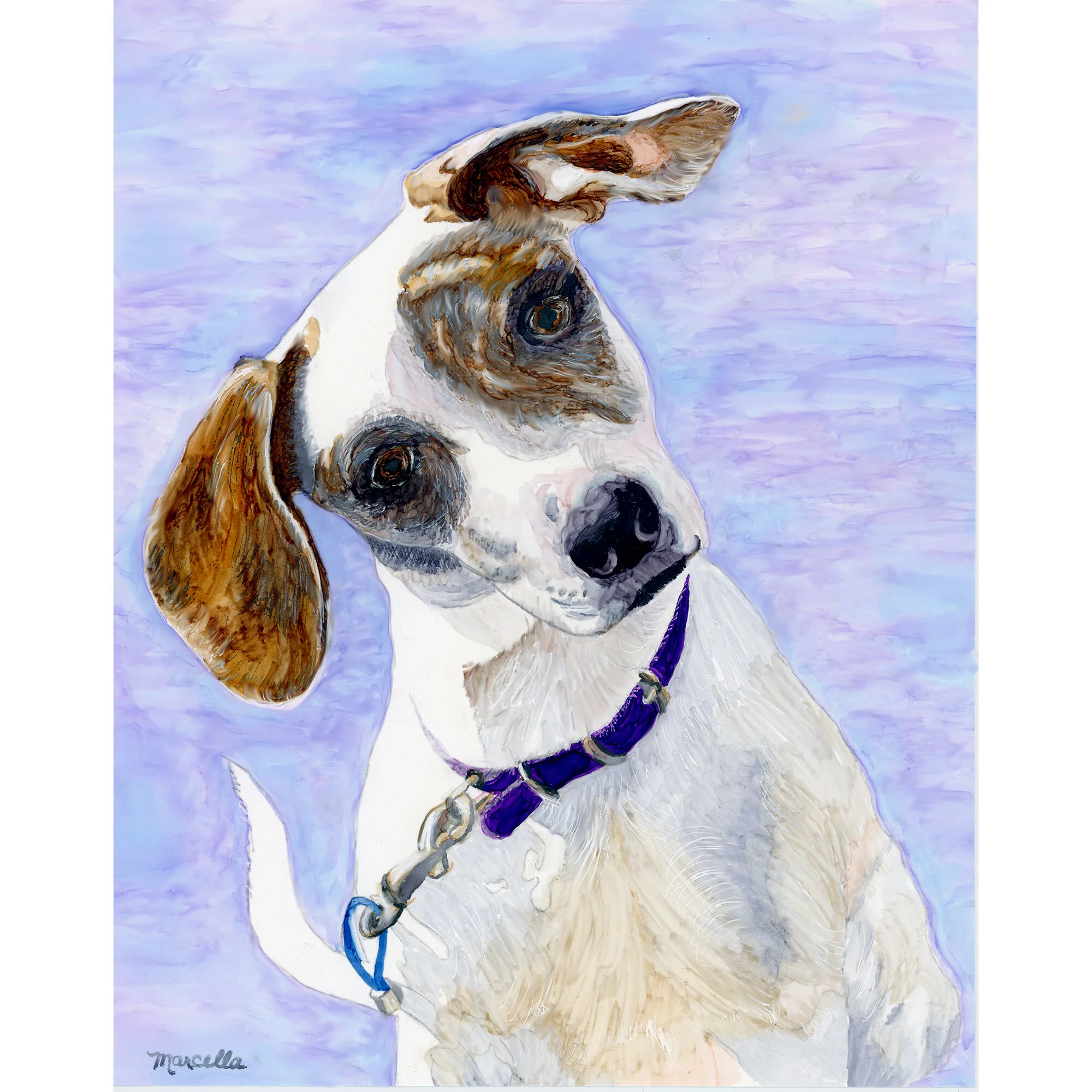 "Mag" Print of Painting by Marcella Chapman