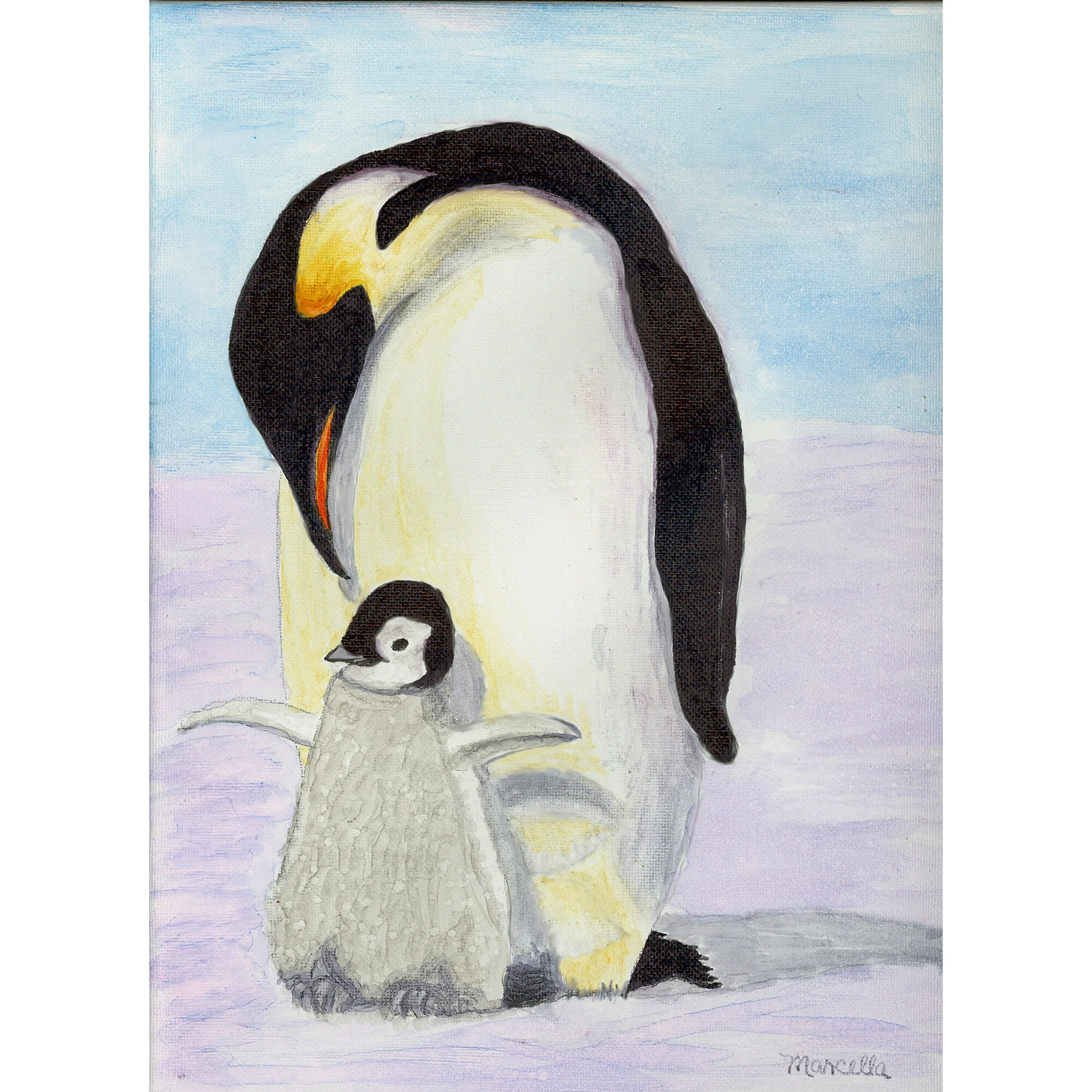 "Spread Your Wings" Print of Painting by Marcella Chapman