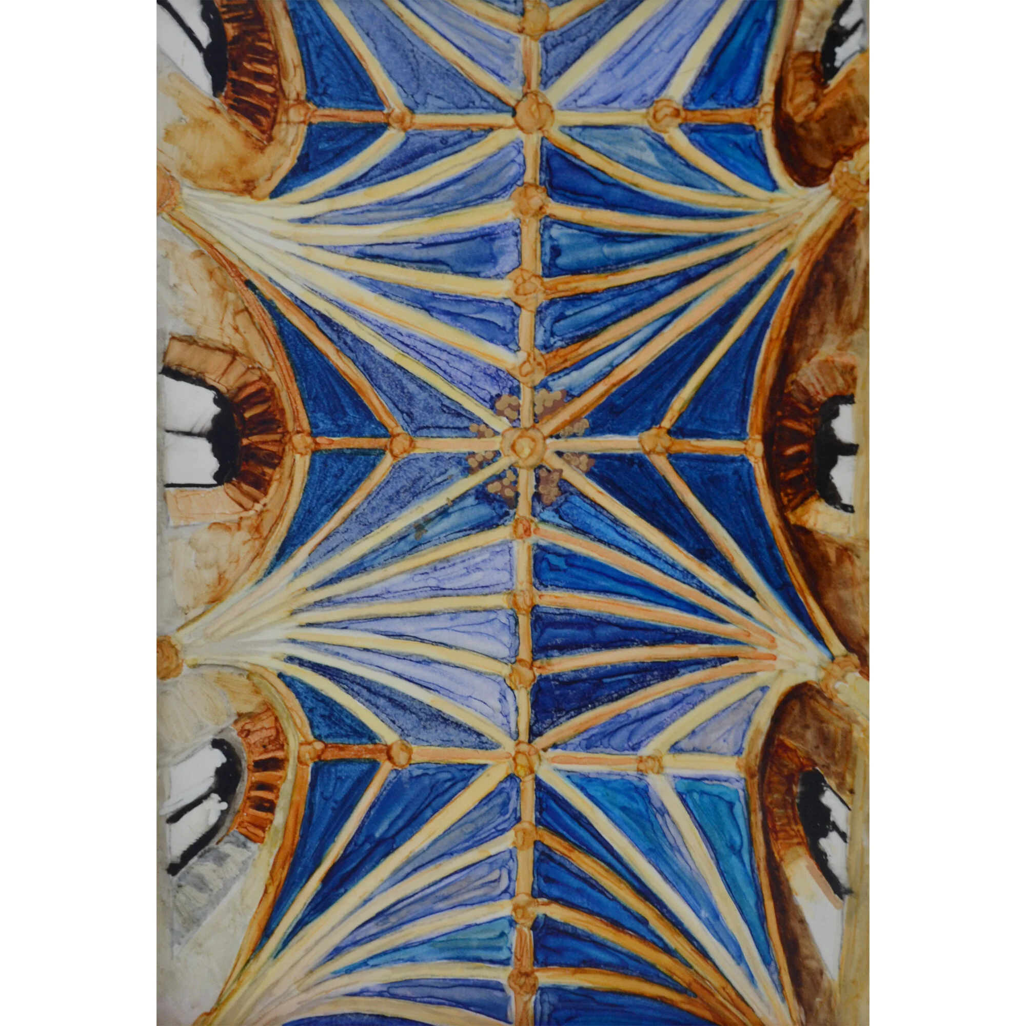 "Cathedral Ceiling" Print of Painting by Marcella Chapman