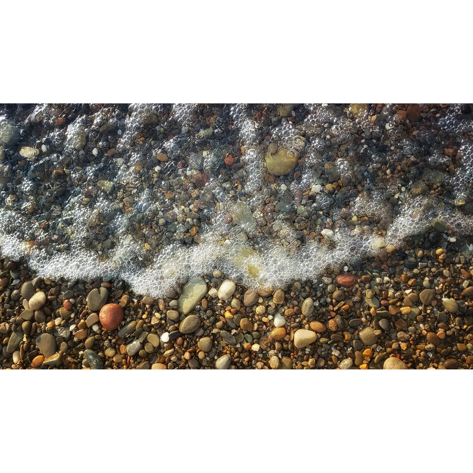 "Lake Erie Pebbles" Photo by Kay Phelps