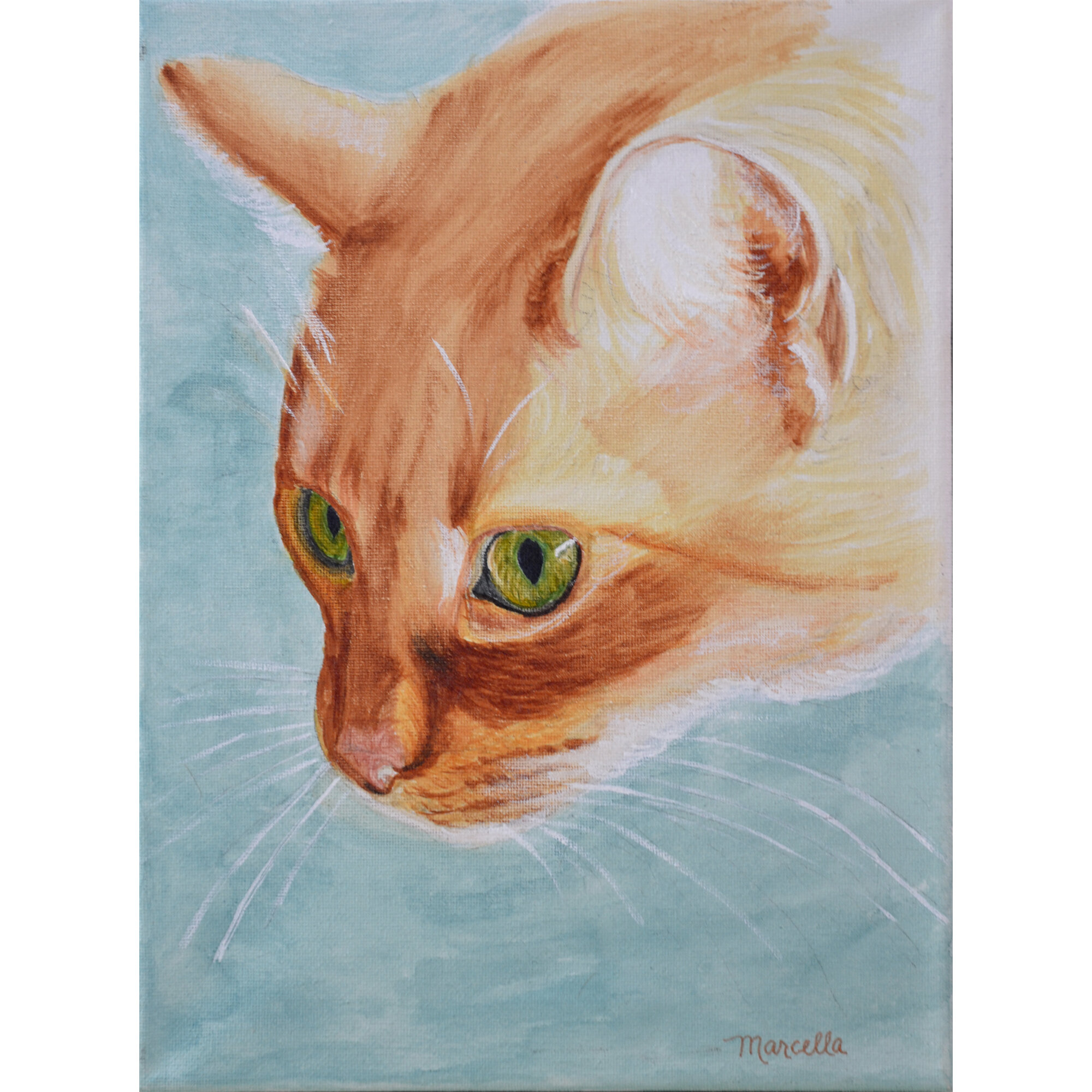 "I See You" Print of Painting by Marcella Chapman
