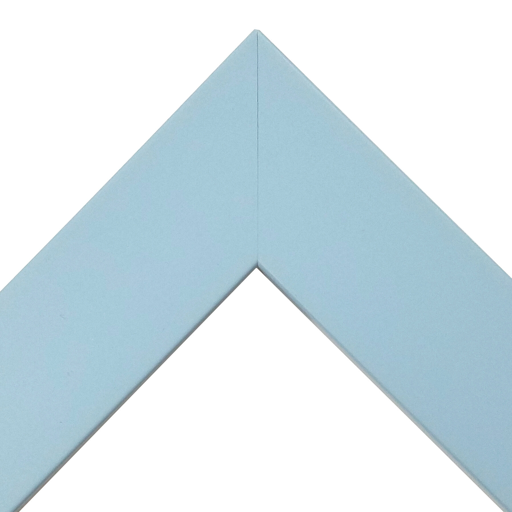 Sky Blue 7/8" Wood Photo Frame- Sweet Shop Collection