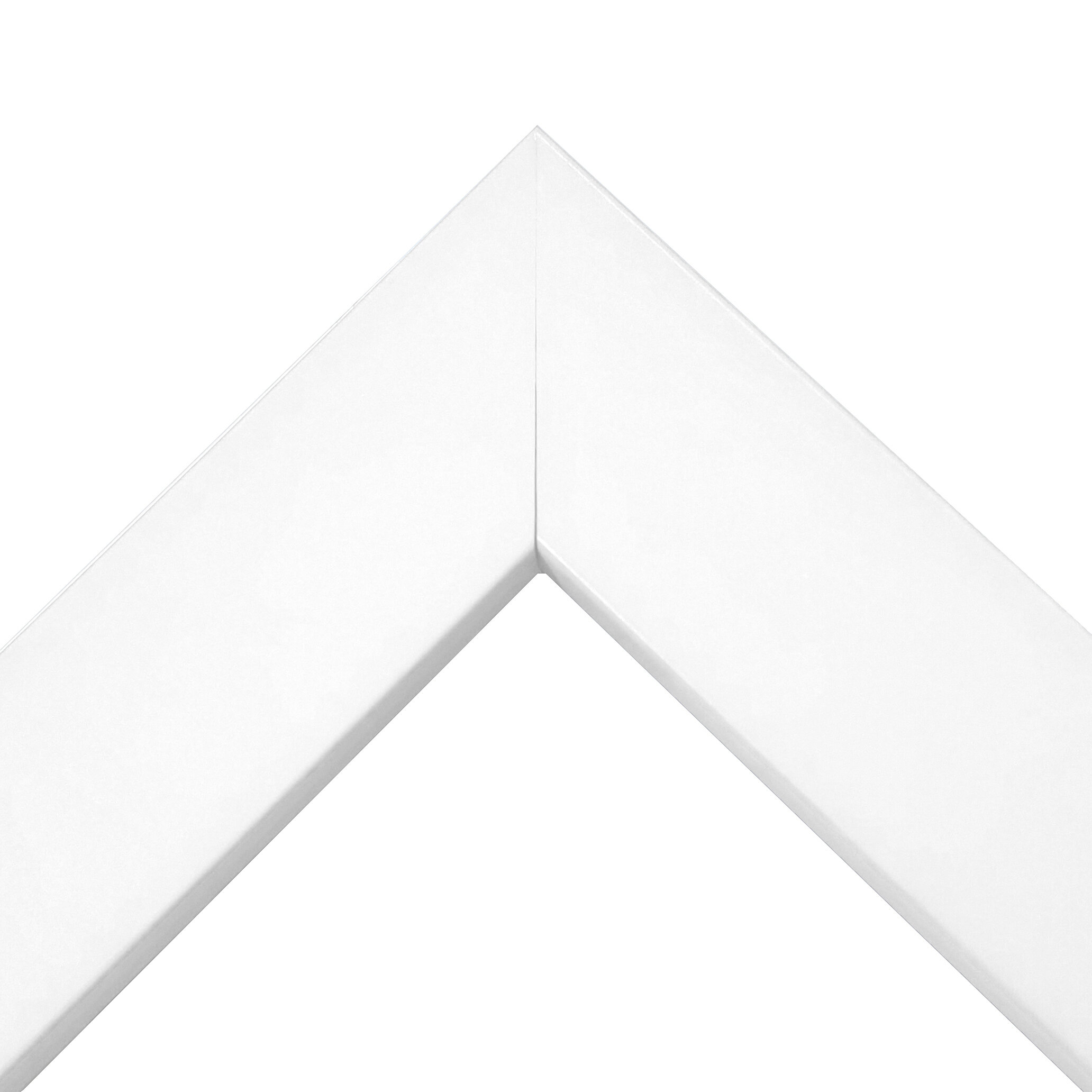 White 7/8" Wood Photo Frame- Sweet Shop Collection