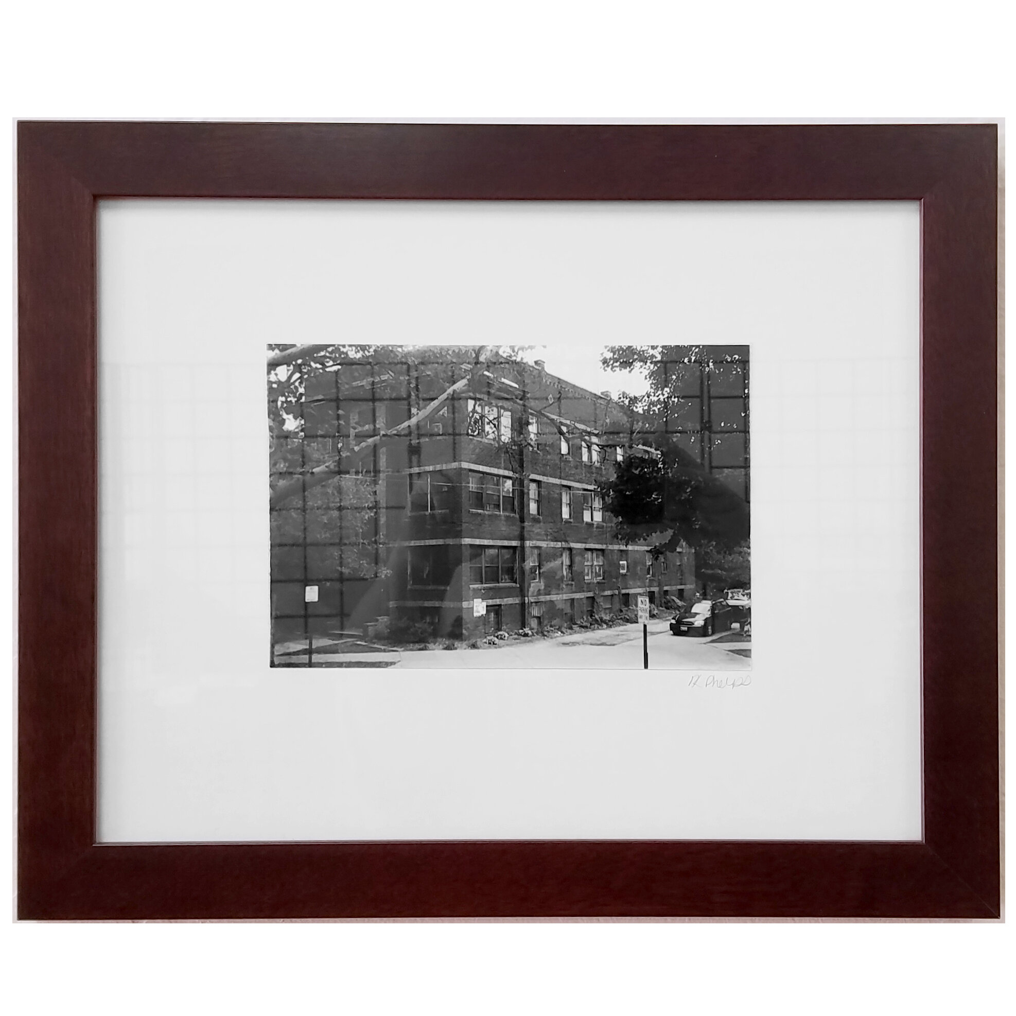 "Outside My Apartment..." Darkroom Photo by Kay Phelps