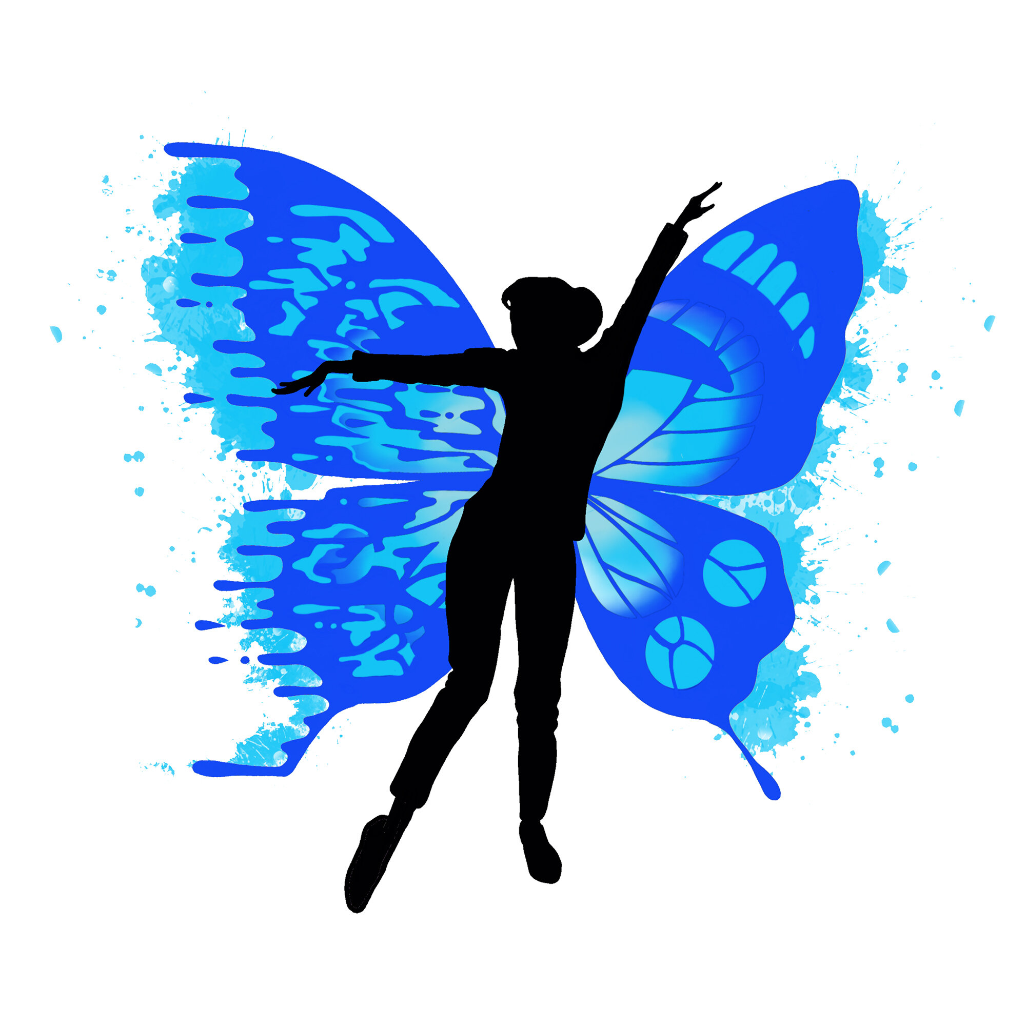 "Audrey" Bipolar Butterfly Unframed Print