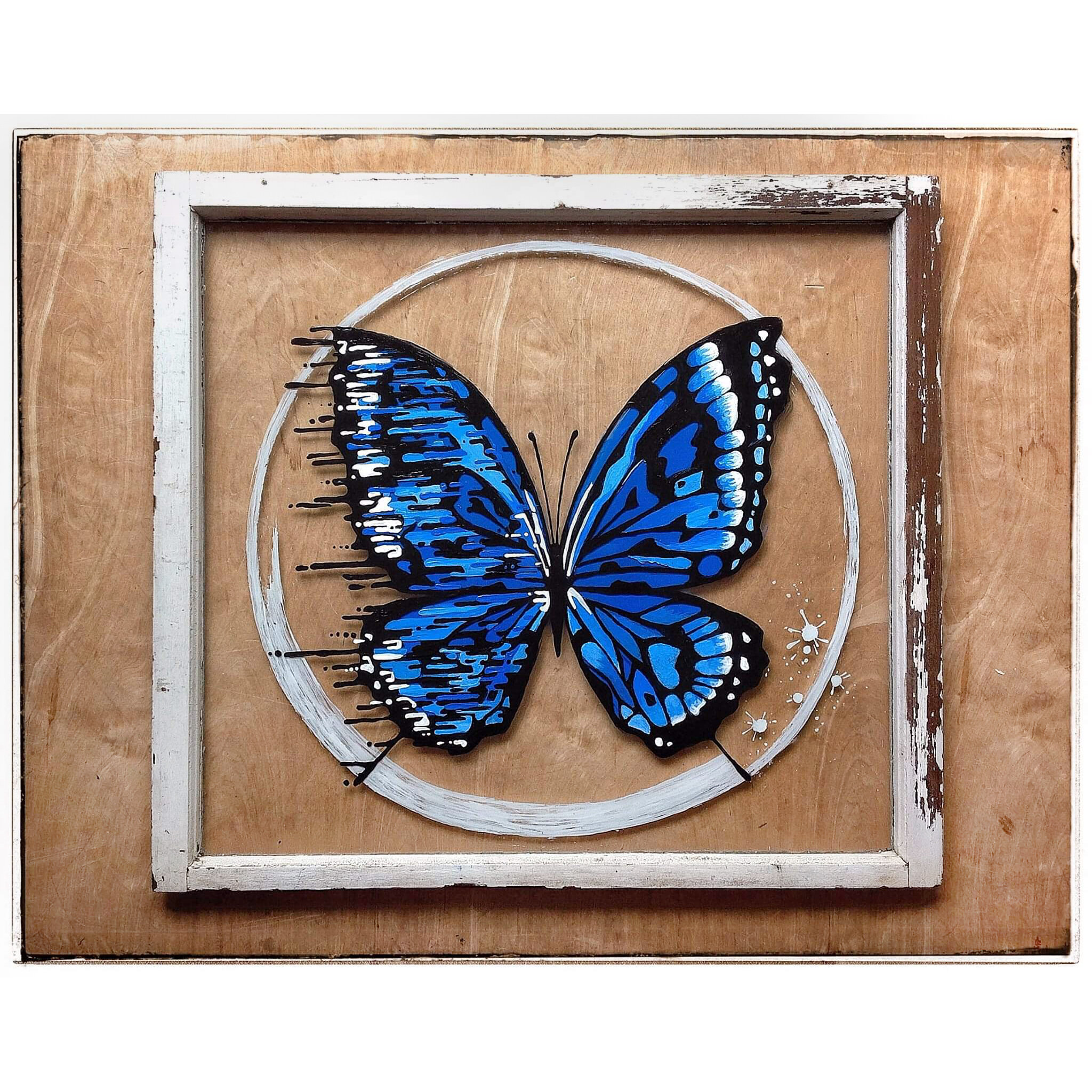 "Blue Window" Unframed Print