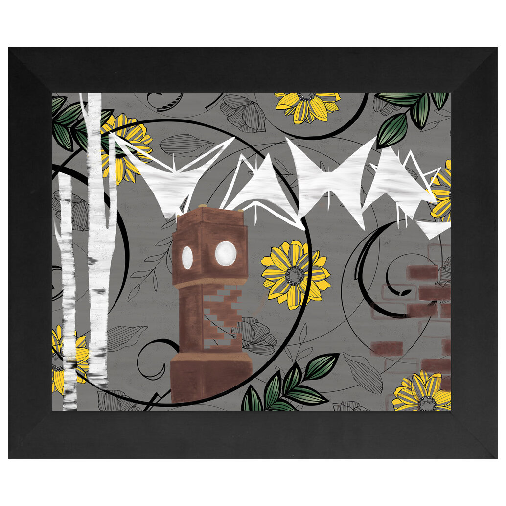 "DTCF" Framed Print- Black or White Frame