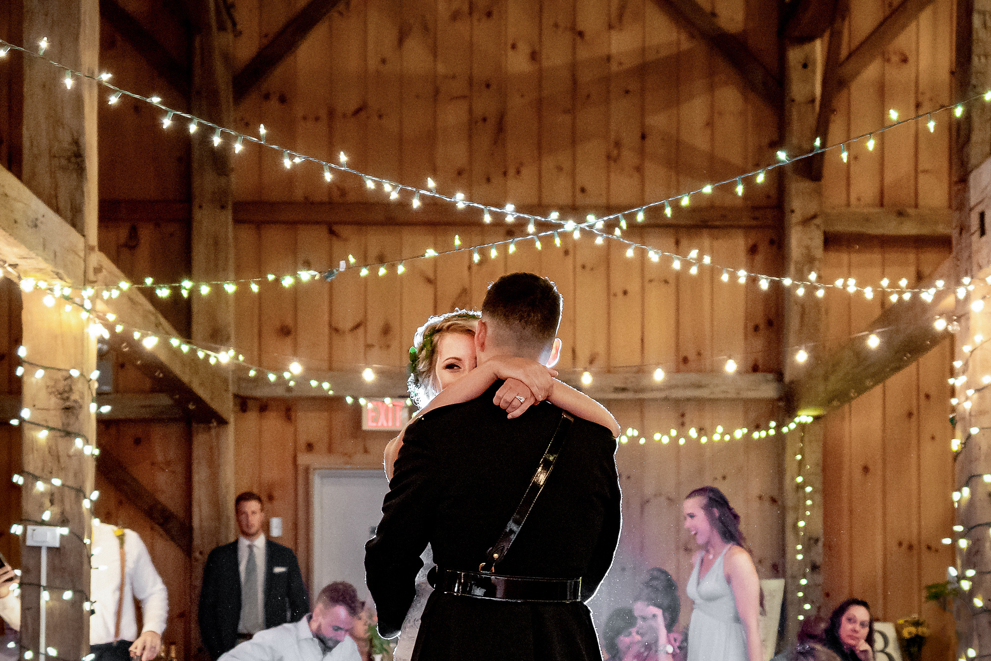 Chelsea Josh Hughes Center Barn The Knot Plot Cincinnati Wedding Photographers