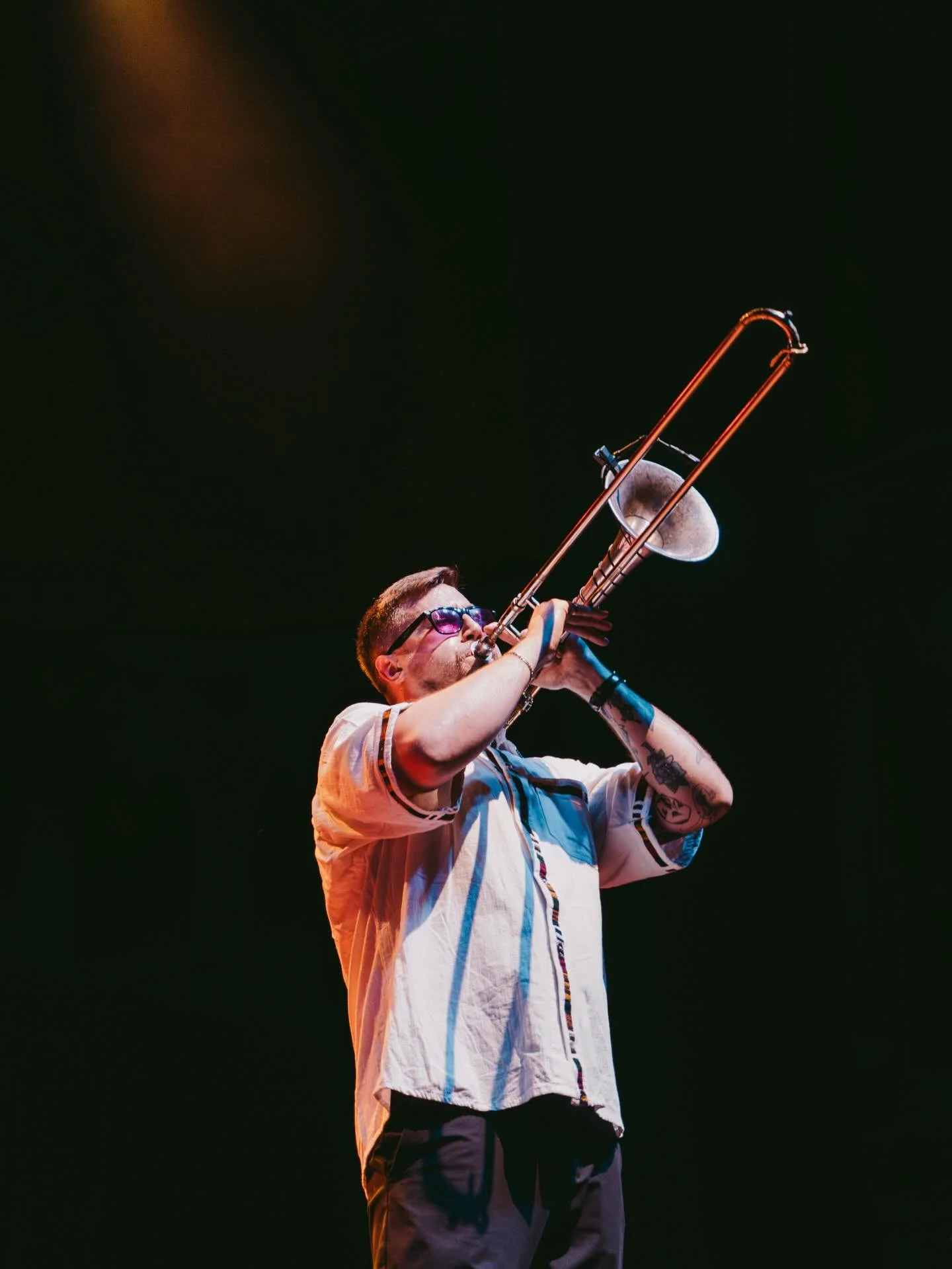 HAPPY FKN BIRTHDAY to the one and only Zach Smith!!! @zachs951 - Big Smoke's trombone king, arranger and composer extraordinaire, the man on the mic, and occasionally if you're lucky you'll catch him on sous! (see slide 5 🤩) We love the hell outta t
