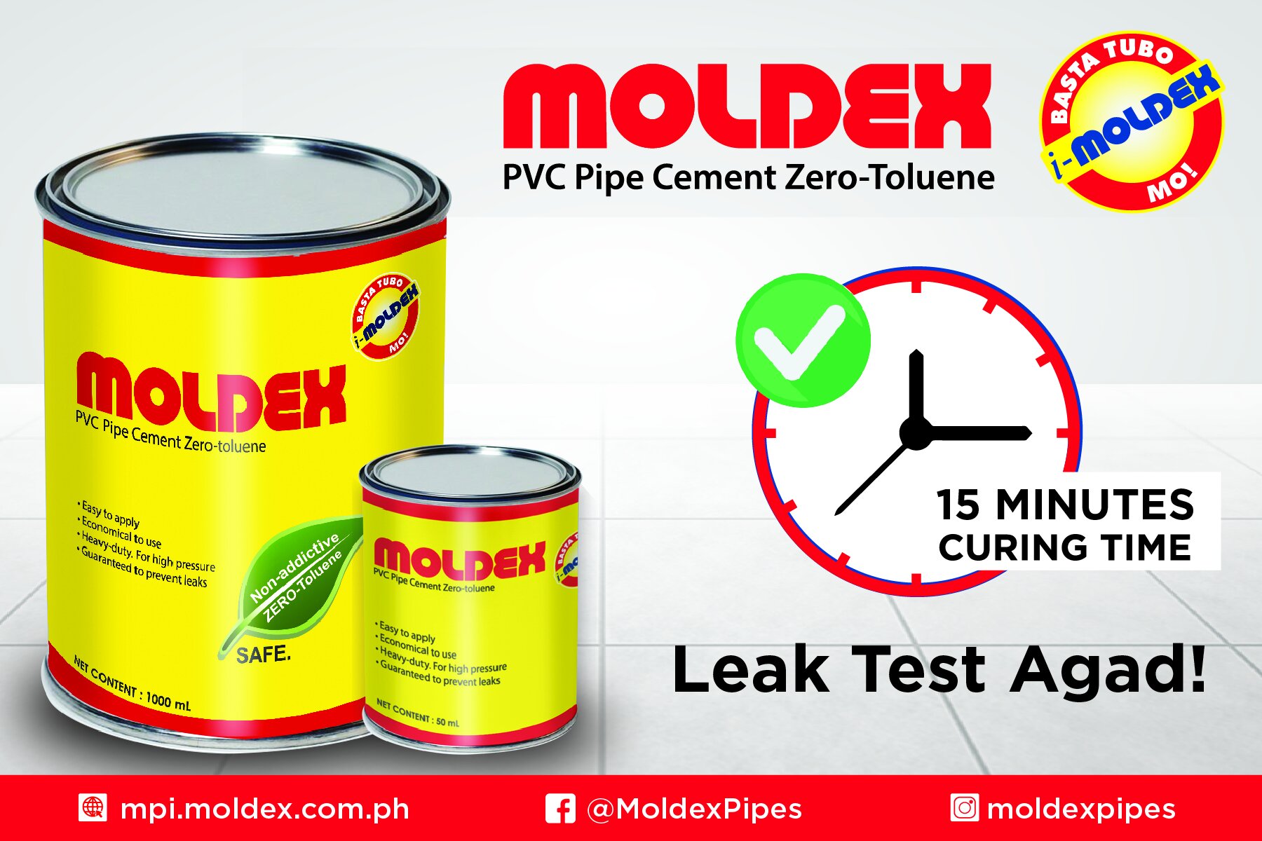 MOLDEX PVC Cement