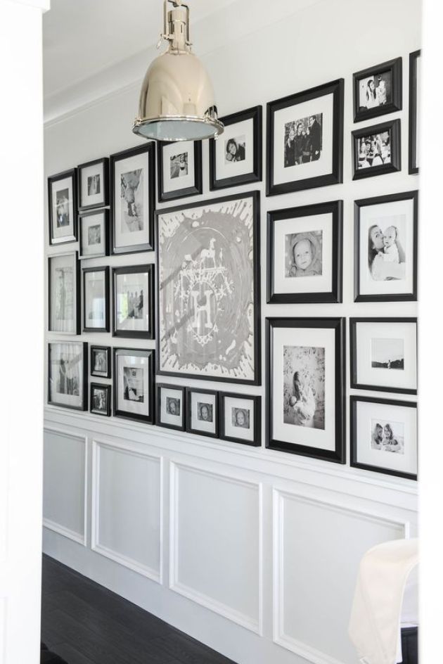 The EASY Way to Make a Gallery Wall Template - Harbour Breeze Home