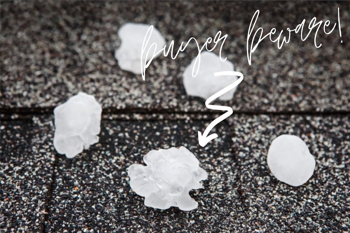 The past 7 weeks have been all about hail in my world. We experienced a hail storm on August 9th in SW Minneapolis and parts of Edina that has been rocking real estate transactions regardless of their status: contingent, pending, sold - no difference