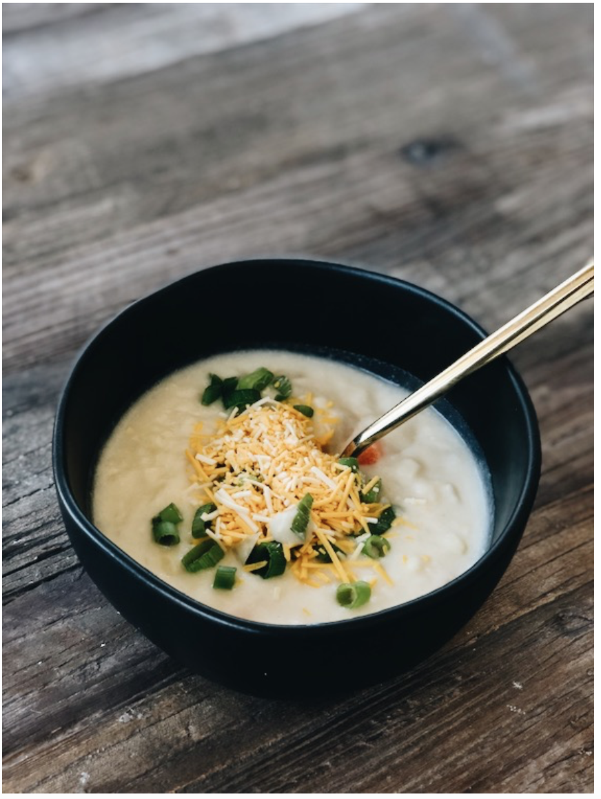 POTATO &amp; CORN CHOWDER