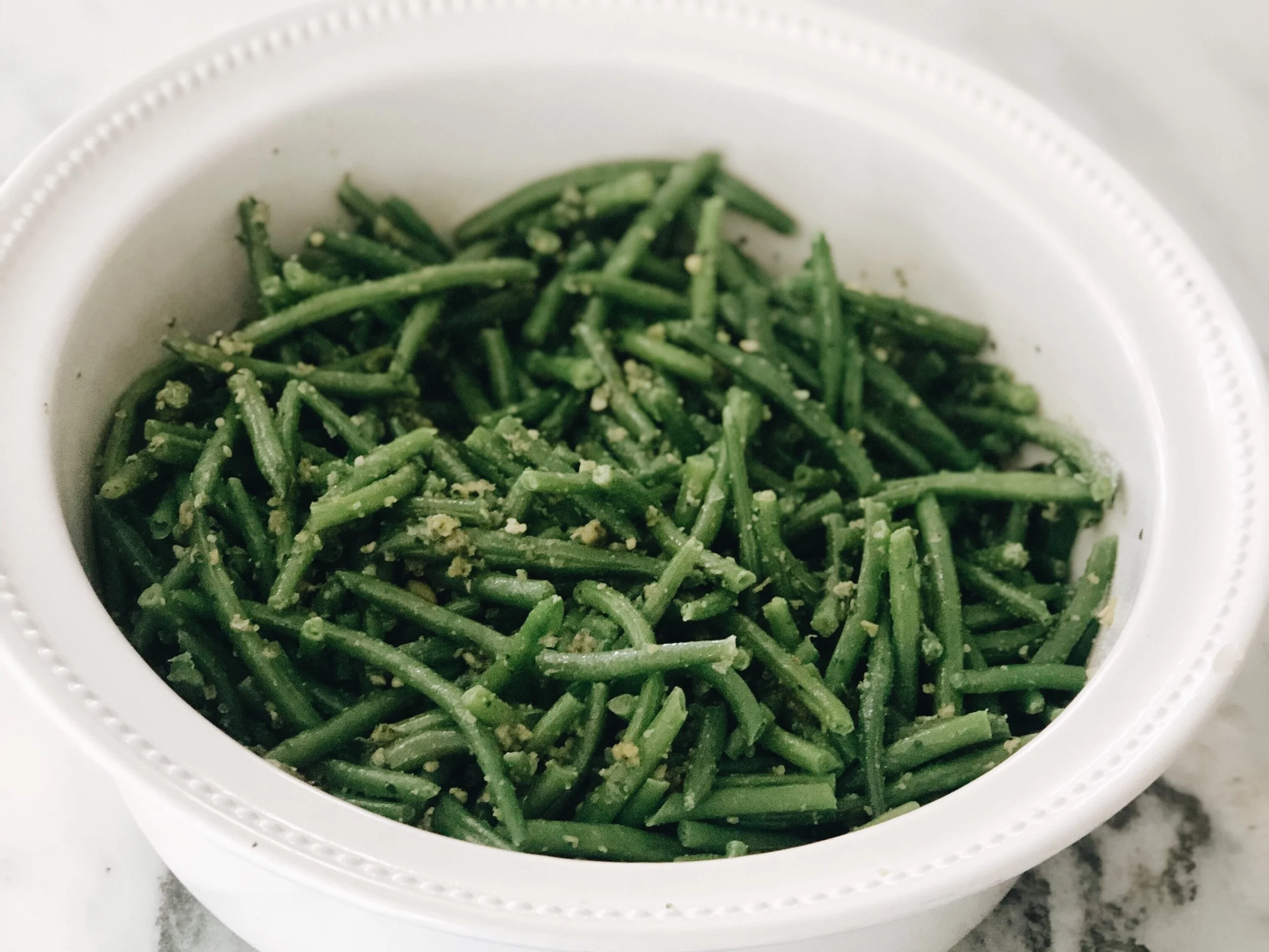 Pesto Green Beans