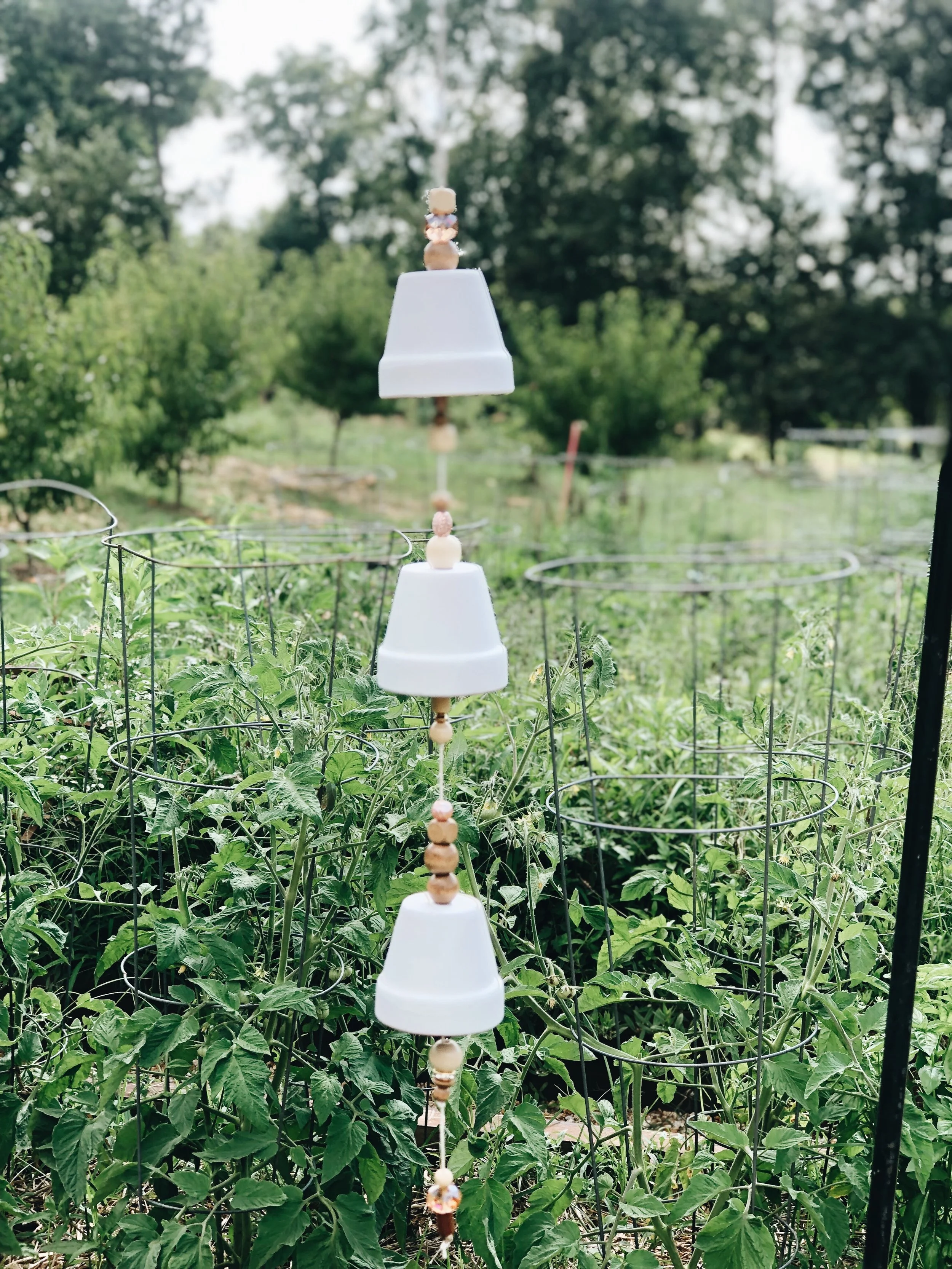 Garden Wind Chime Tutorial Azure Farm
