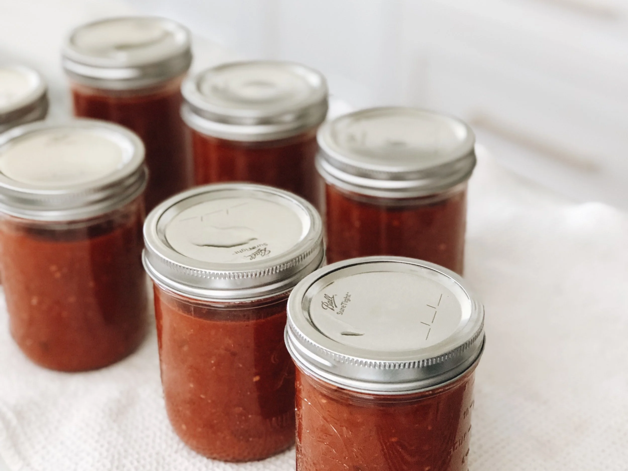 Fresh Summer Salsa + how to can it 