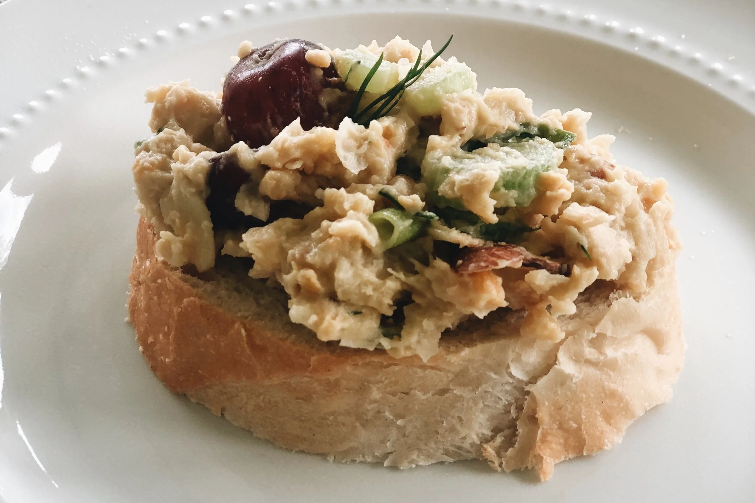 Garbanzo " Chicken" Salad