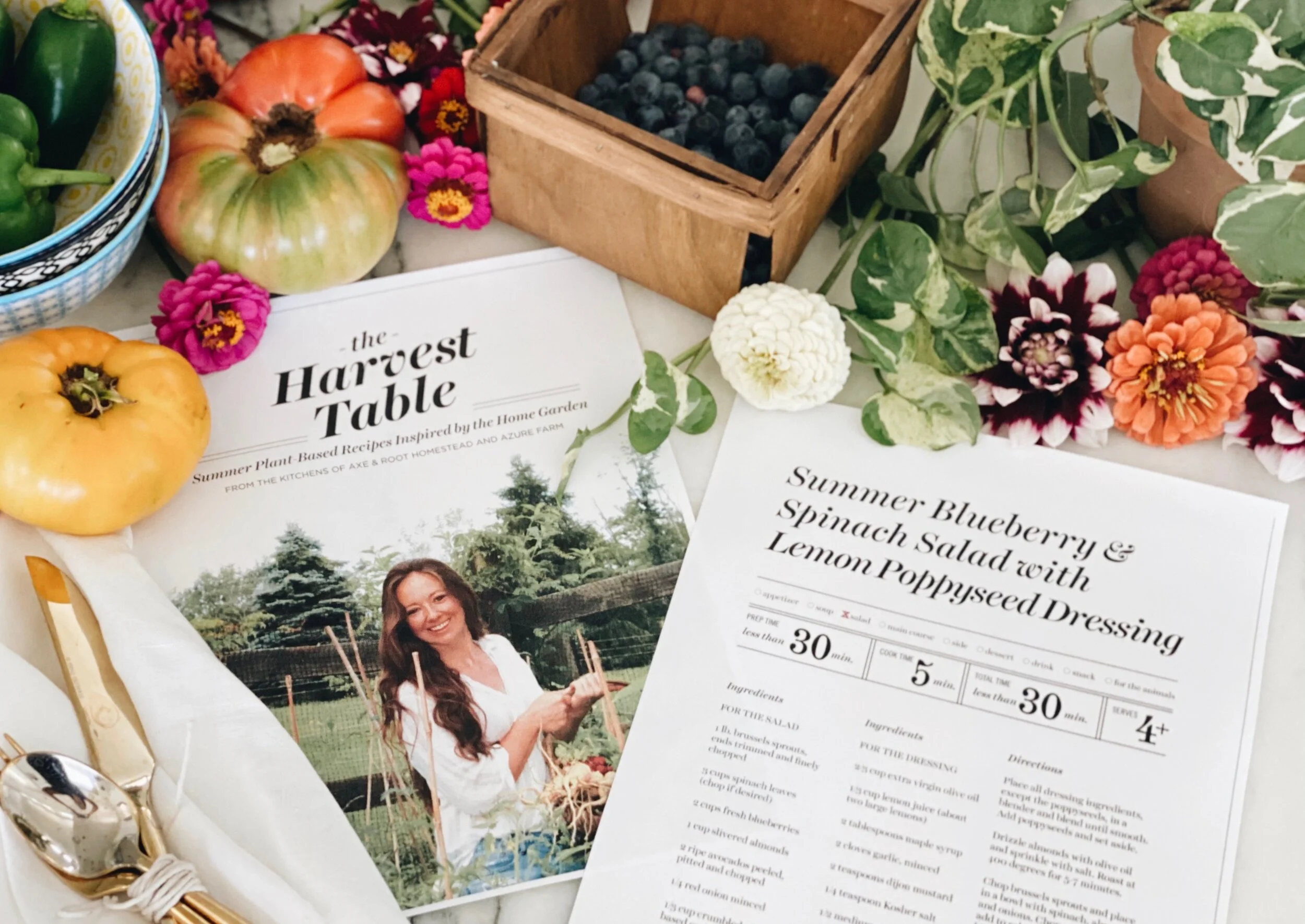 Cookbook- The Harvest Table