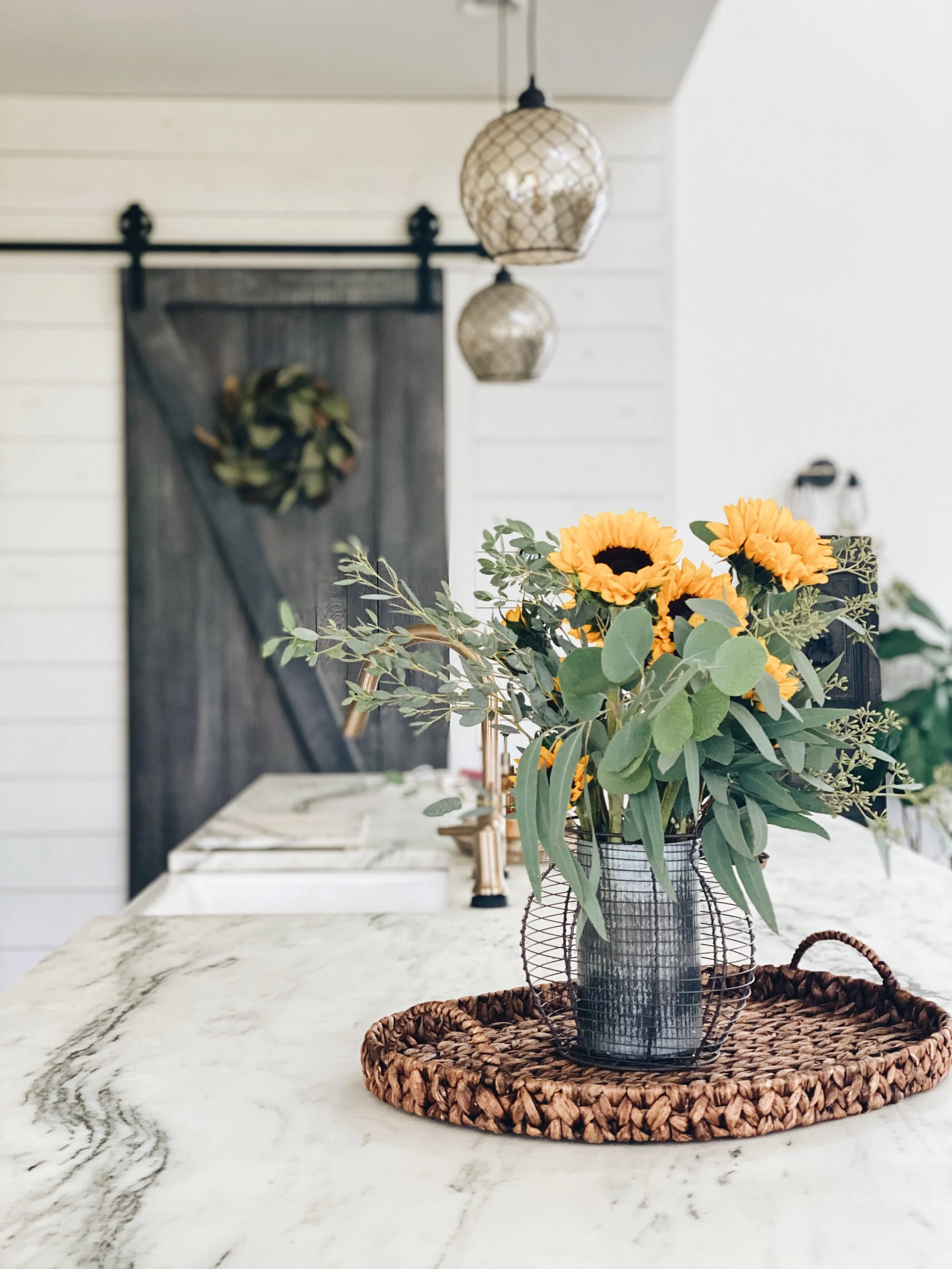 Fall Farmhouse Kitchen