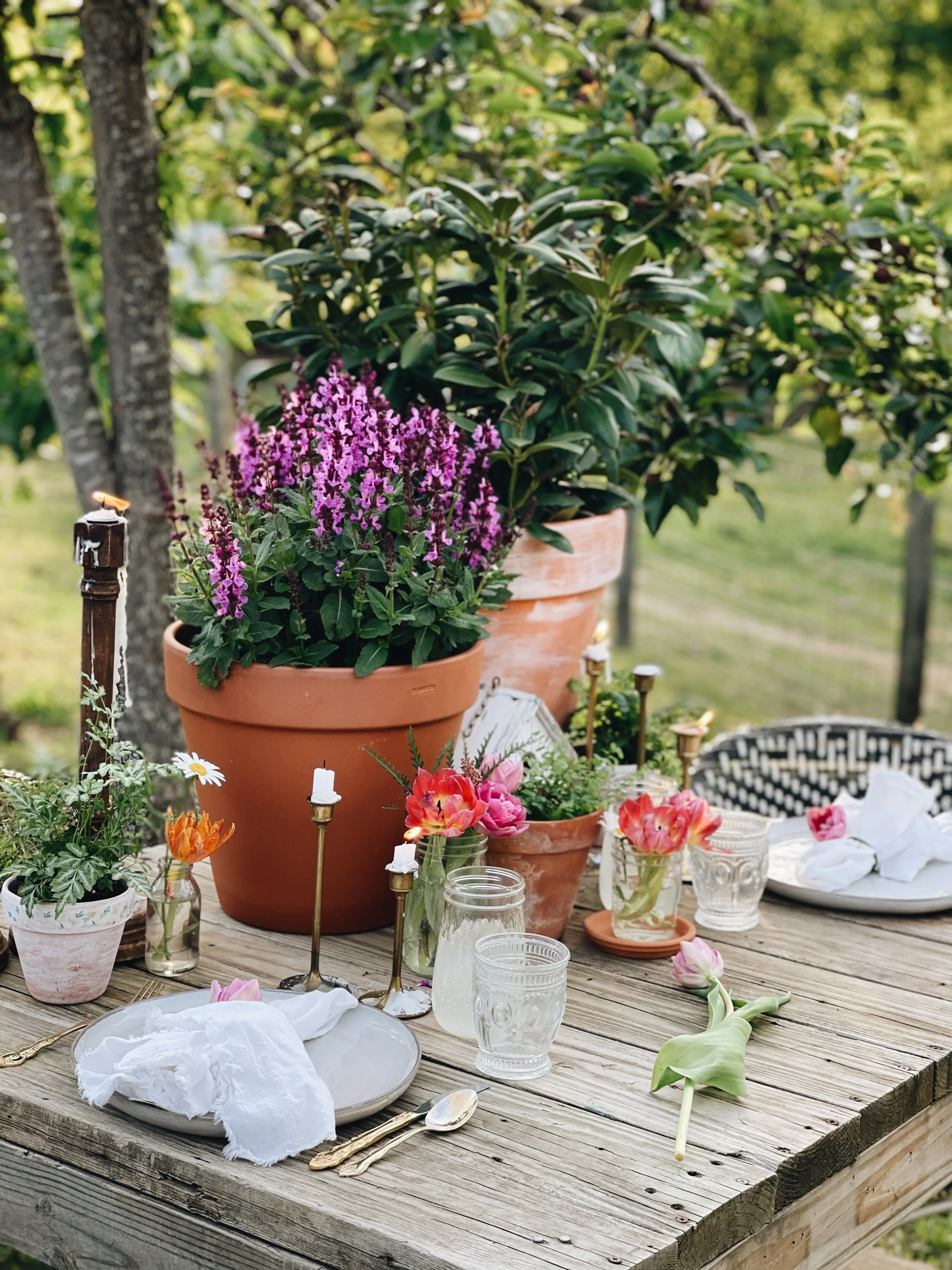 Outdoor Spring Table