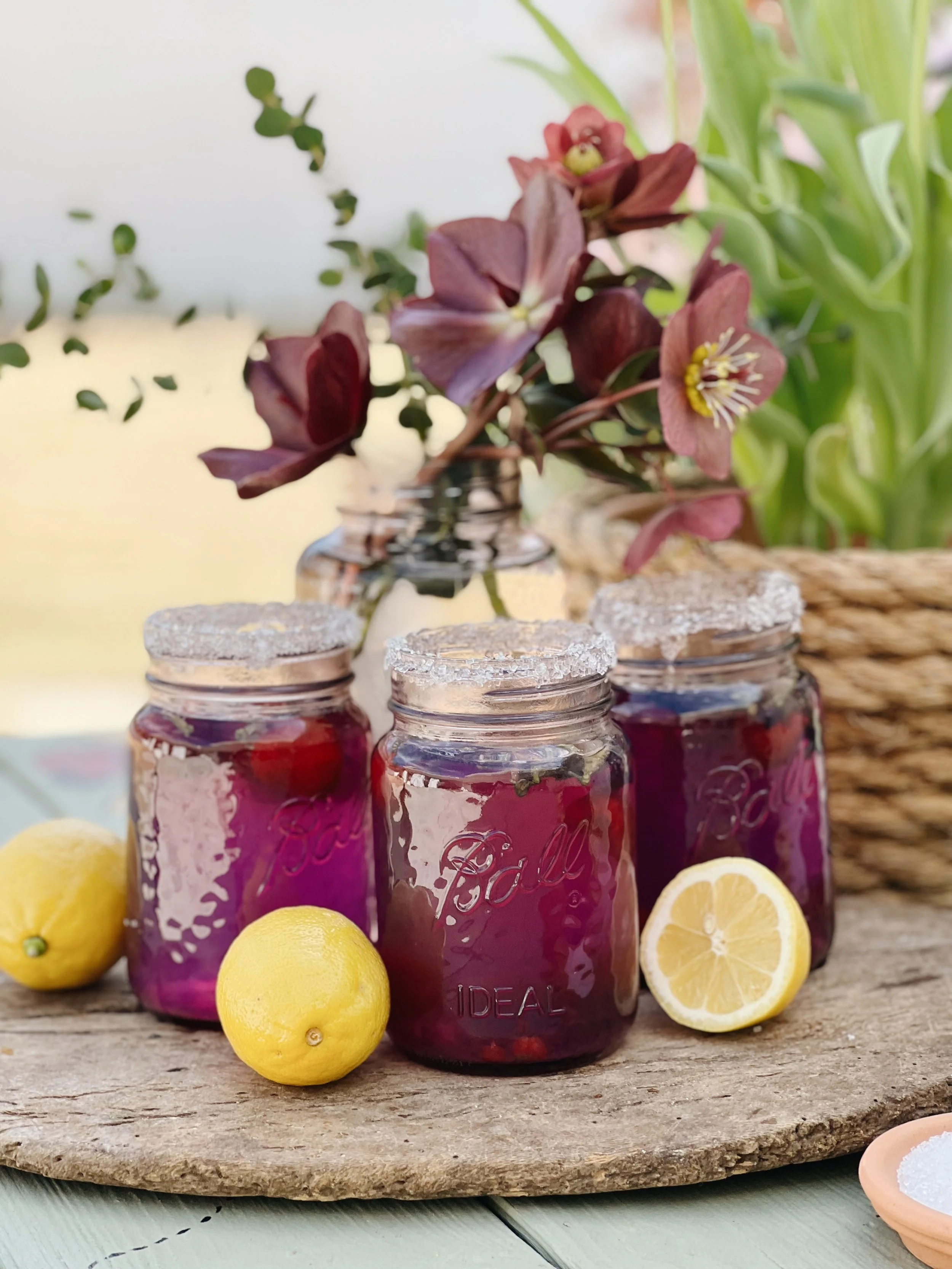 A Refreshing Blue Butterfly Tea Recipe with Honey and Lemon - Perfect for Spring!