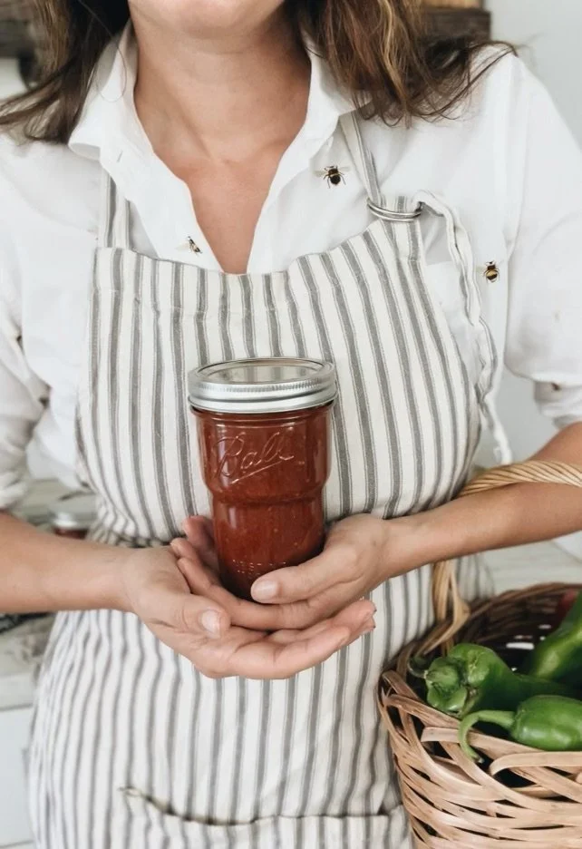 A Tasty Chili Canning Sauce Using The Last Of Summer's Harvest