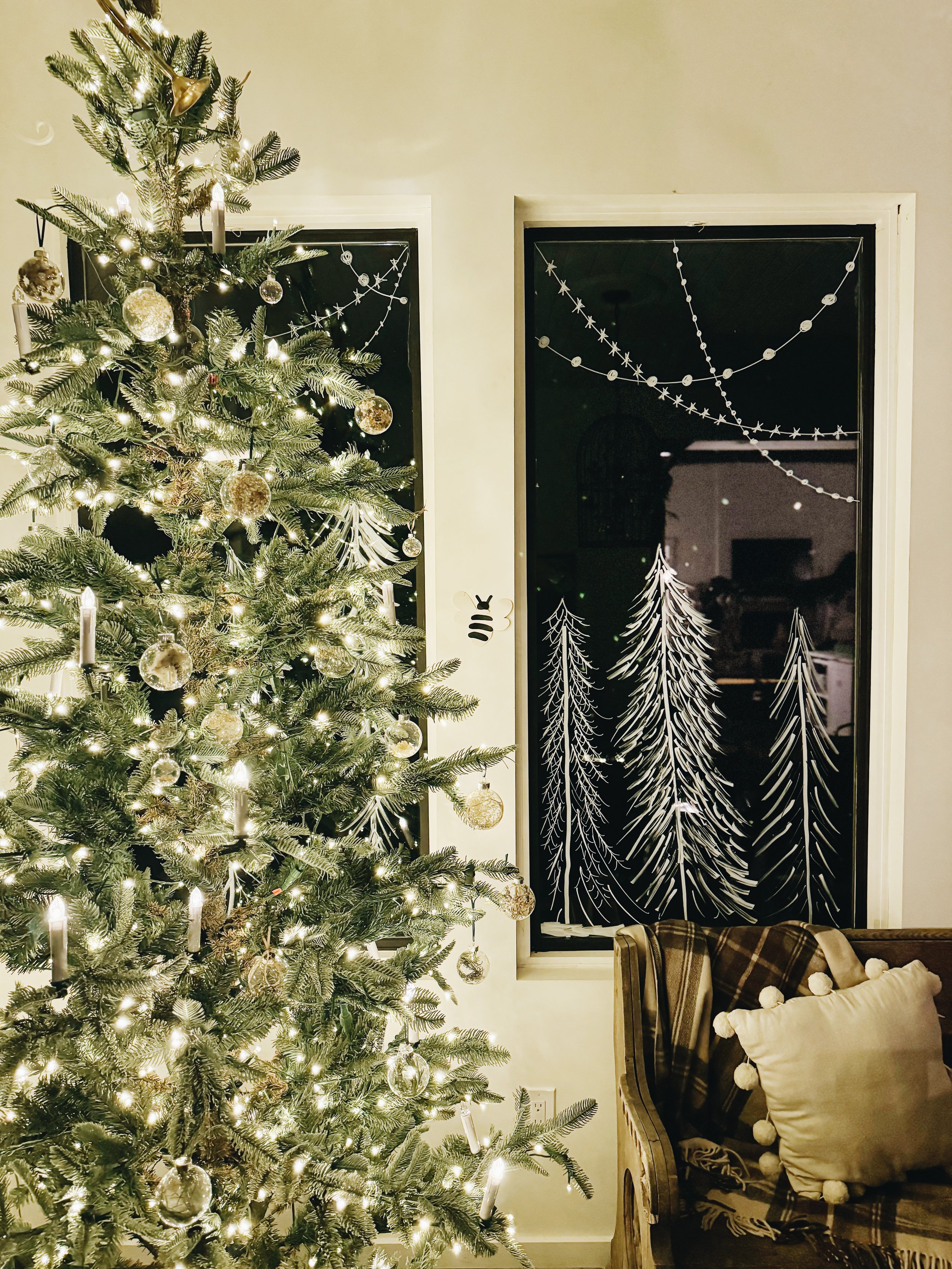 Here is How You Can Elevate A Simple Silver And White Christmas Tree