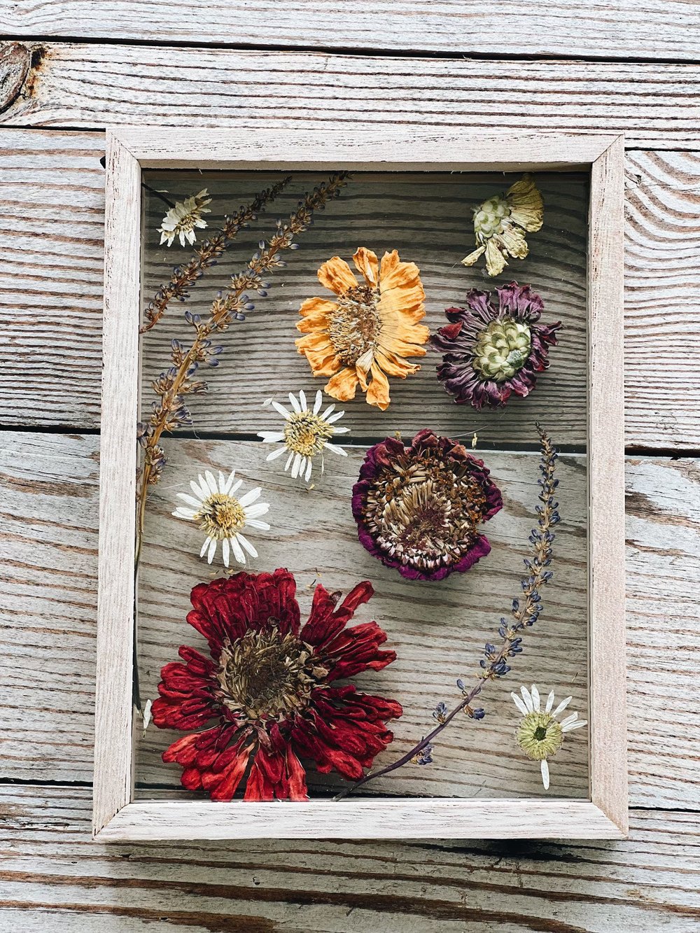 A DIY Summer Activity Making Dried Flower Art Azure Farm