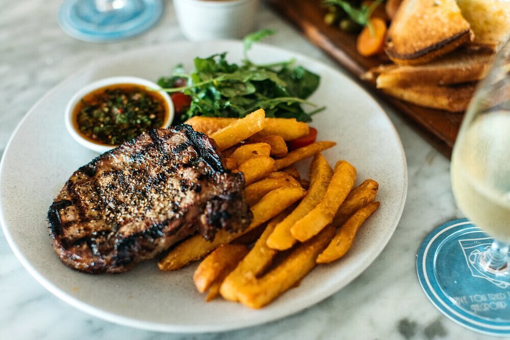 Every Thursday our weekly steak night from 5pm featured a $20 steak, fries &amp; salad&hellip; make sure to book in to avoid missing out @corretto.deewhy #coffeetilcocktails