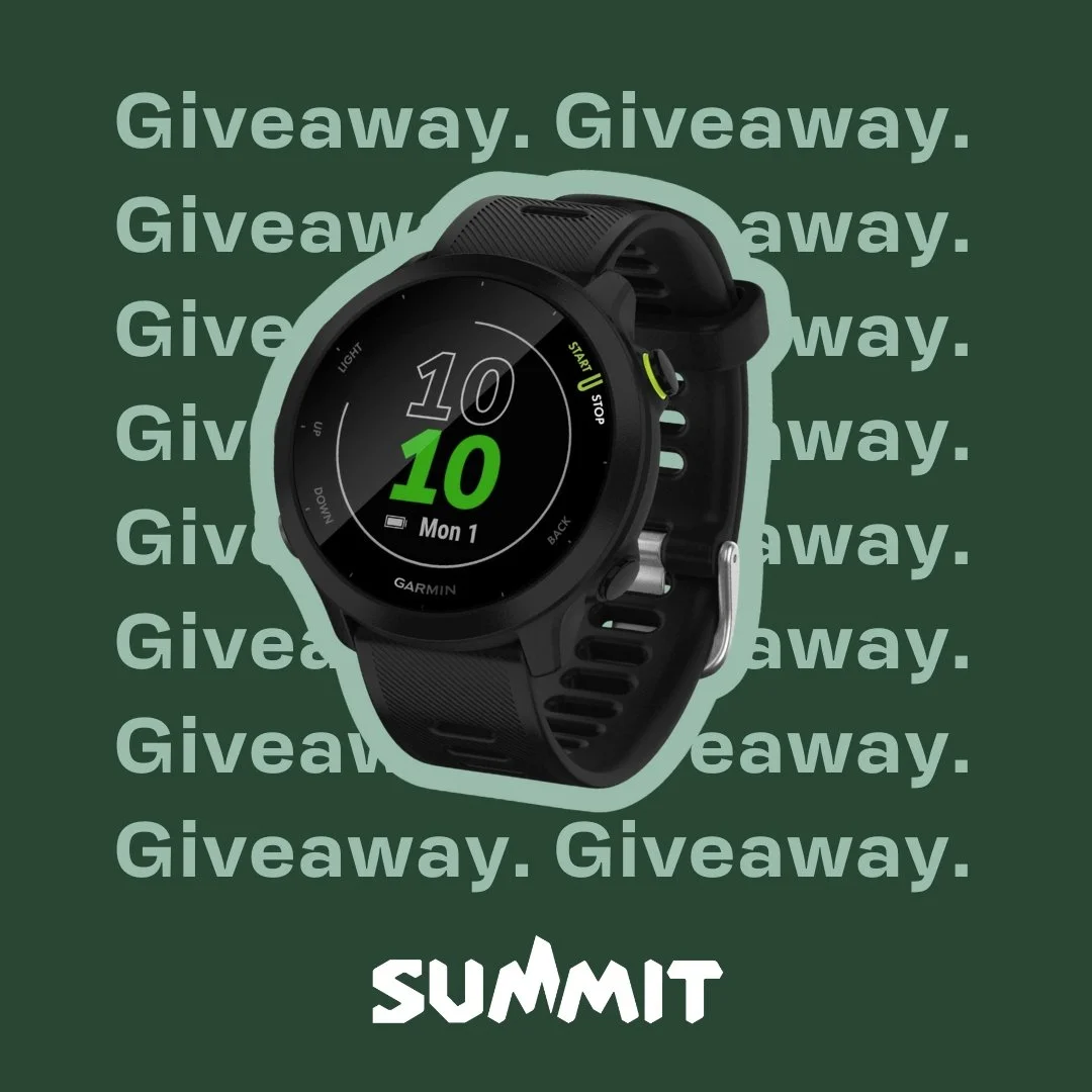 🎁 GIVEAWAY ALERT 🎁 Applications are open to join Summit in 2026! To celebrate, we're giving you the chance to win a Garmin Forerunner 55 (Black)!

All you need to do is&hellip;
1. Follow our page @crusummitprogram
2. Tag 3 friends who you think nee