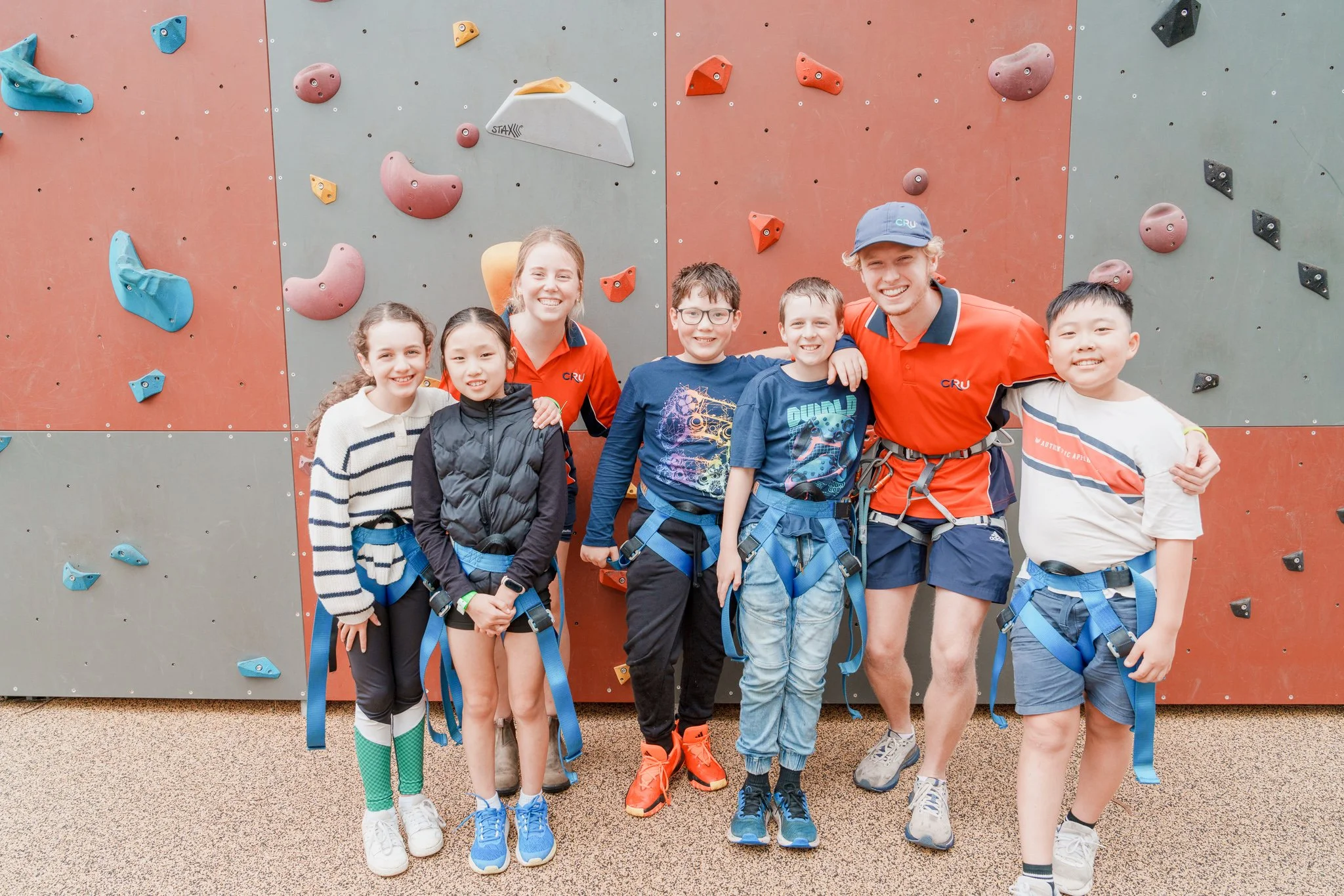 Leading campers in the cave maze, scaling the climbing wall or enjoying an impromptu game of soccer. What's your pick?