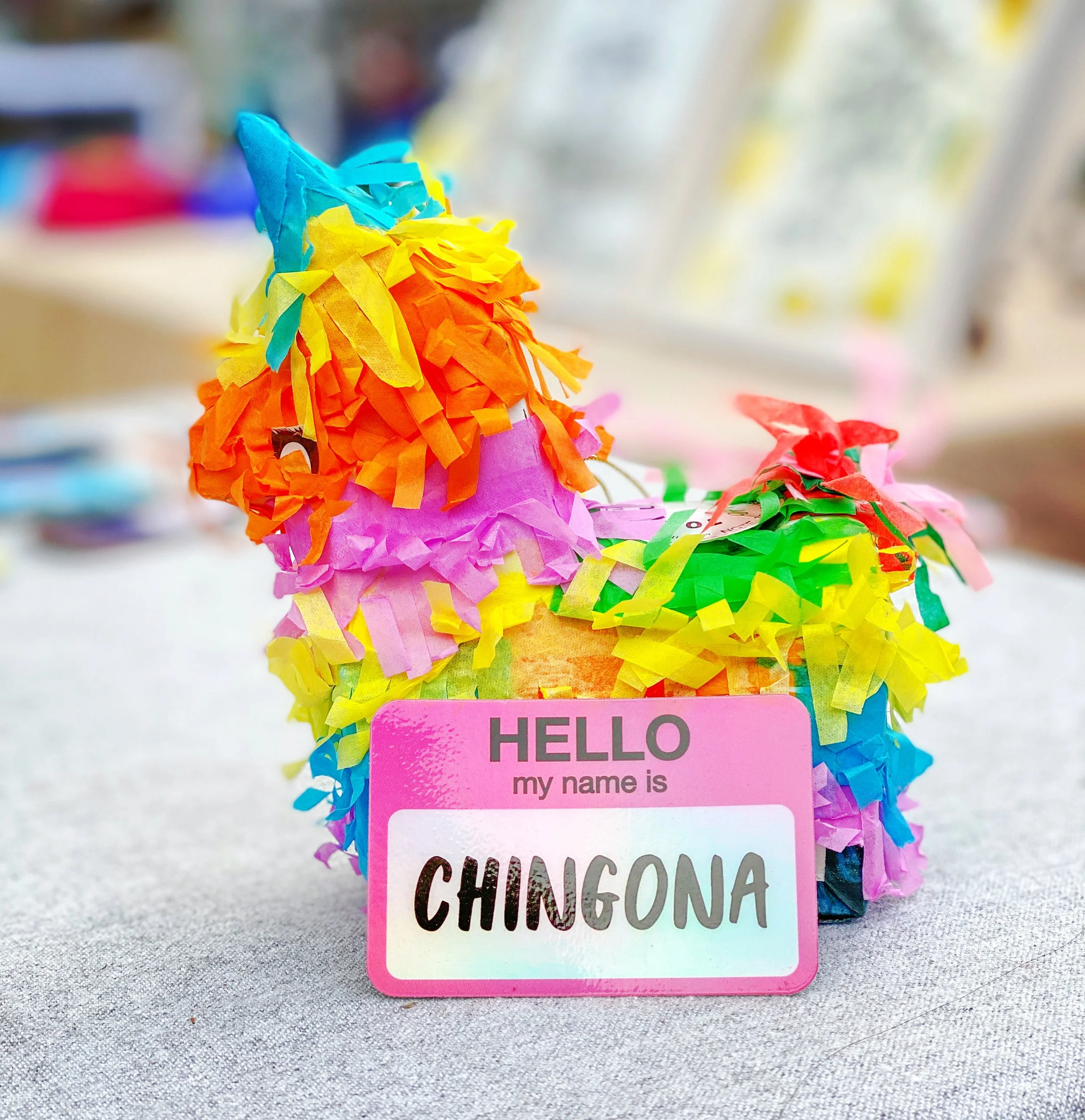 Hello My Name Is Holographic Sticker.JPG