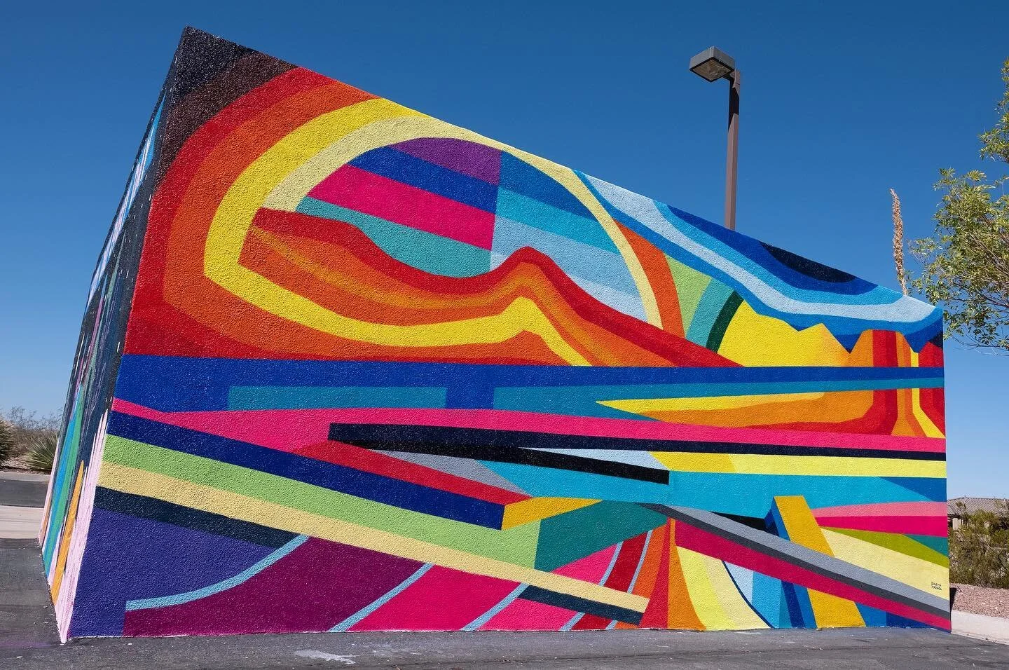 I am very excited to announce &ldquo;The Flow Of Change&rdquo; mural created for the Sustainability Public Art Project at the @nevadastatecollege . It was very fascinating and inspiring  working on this project  combining the natural and organic Moha