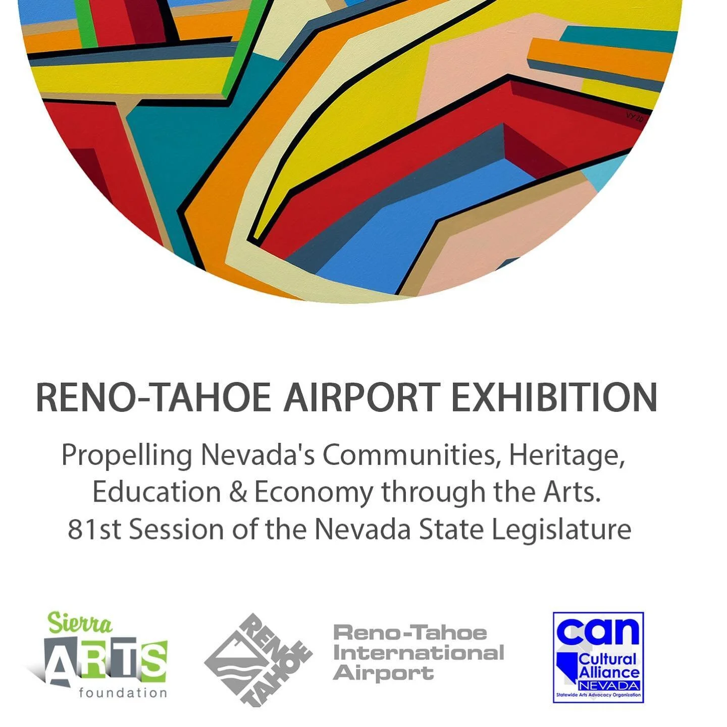 I am so excited and thankful to be nominated by the City of Las Vegas Art and Culture to represent Senate District 3 in the inaugural state-wide art exhibition at the Reno-Tahoe International Airport (RNO) January 28 - April 8, 2021.&nbsp;&nbsp;The e