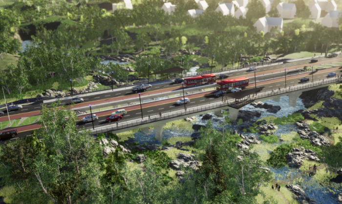 M60 Marlboro Bridge Location: Modderfontein South Africa Service: Civil and Structural Project Cost: R 54 000 000.00