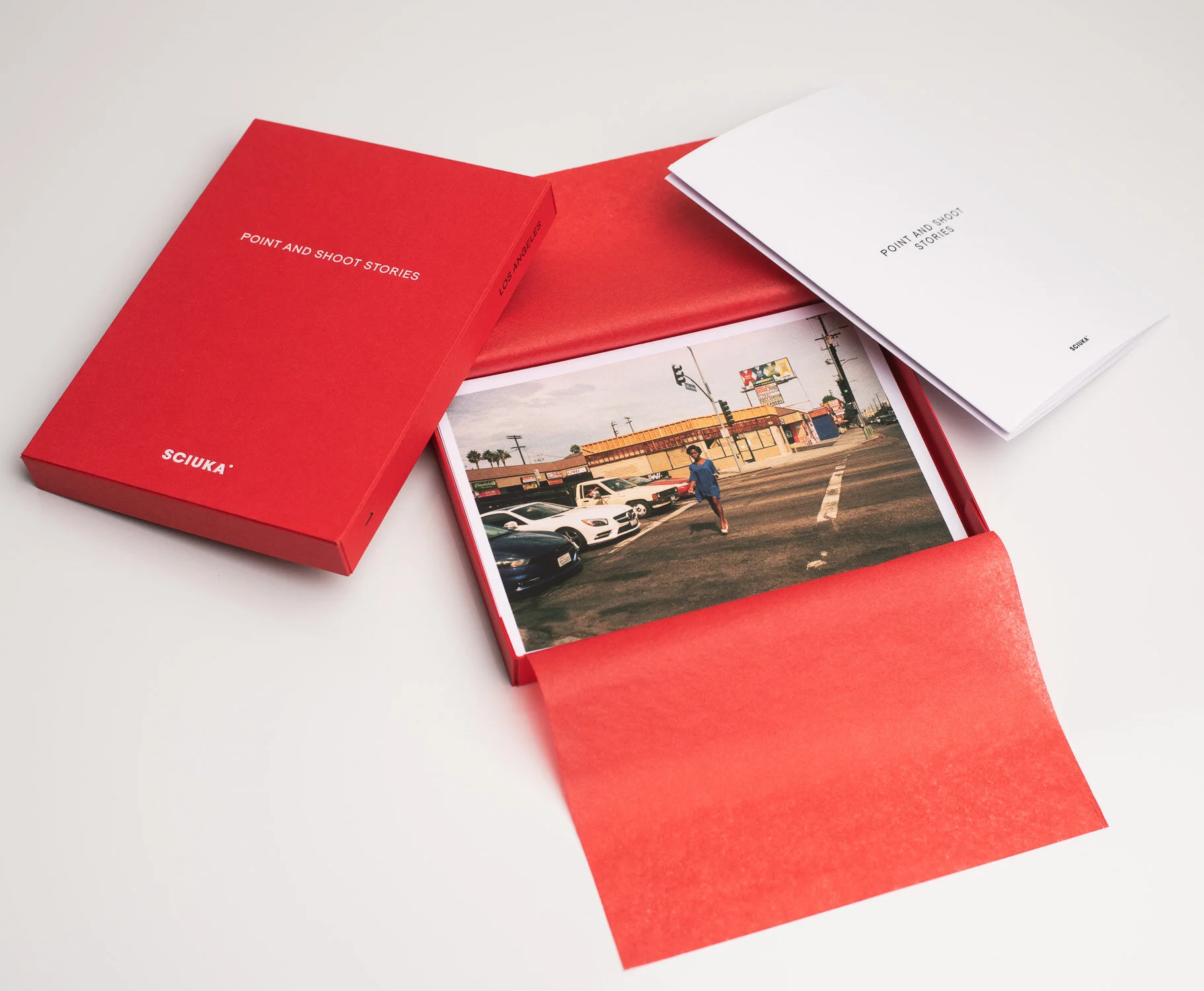 Los Angeles, Point and Shoot stories, Limited edition postcard box set